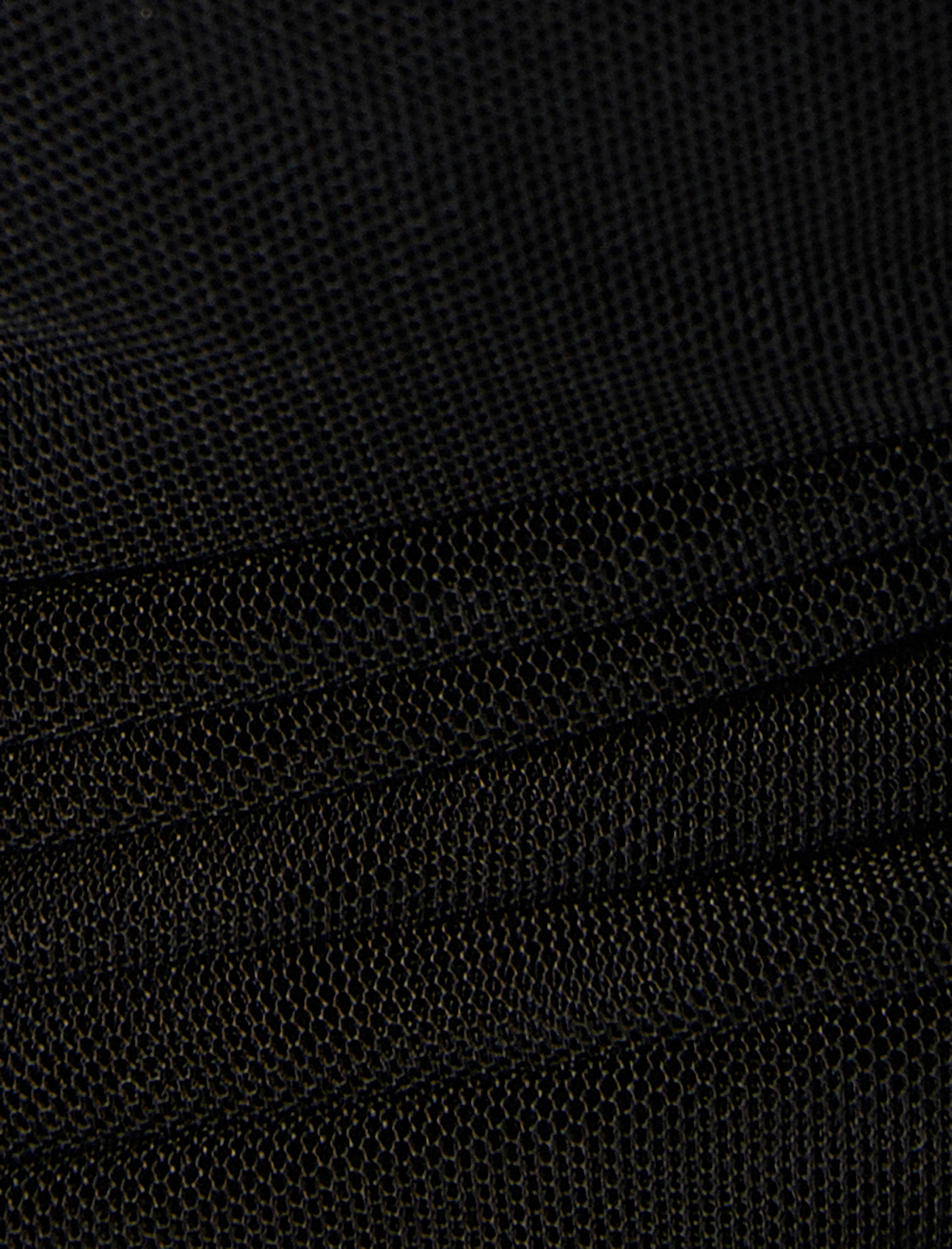   Tül Crop Tişört Drape Bağlama Detaylı V Yaka Uzun Kollu