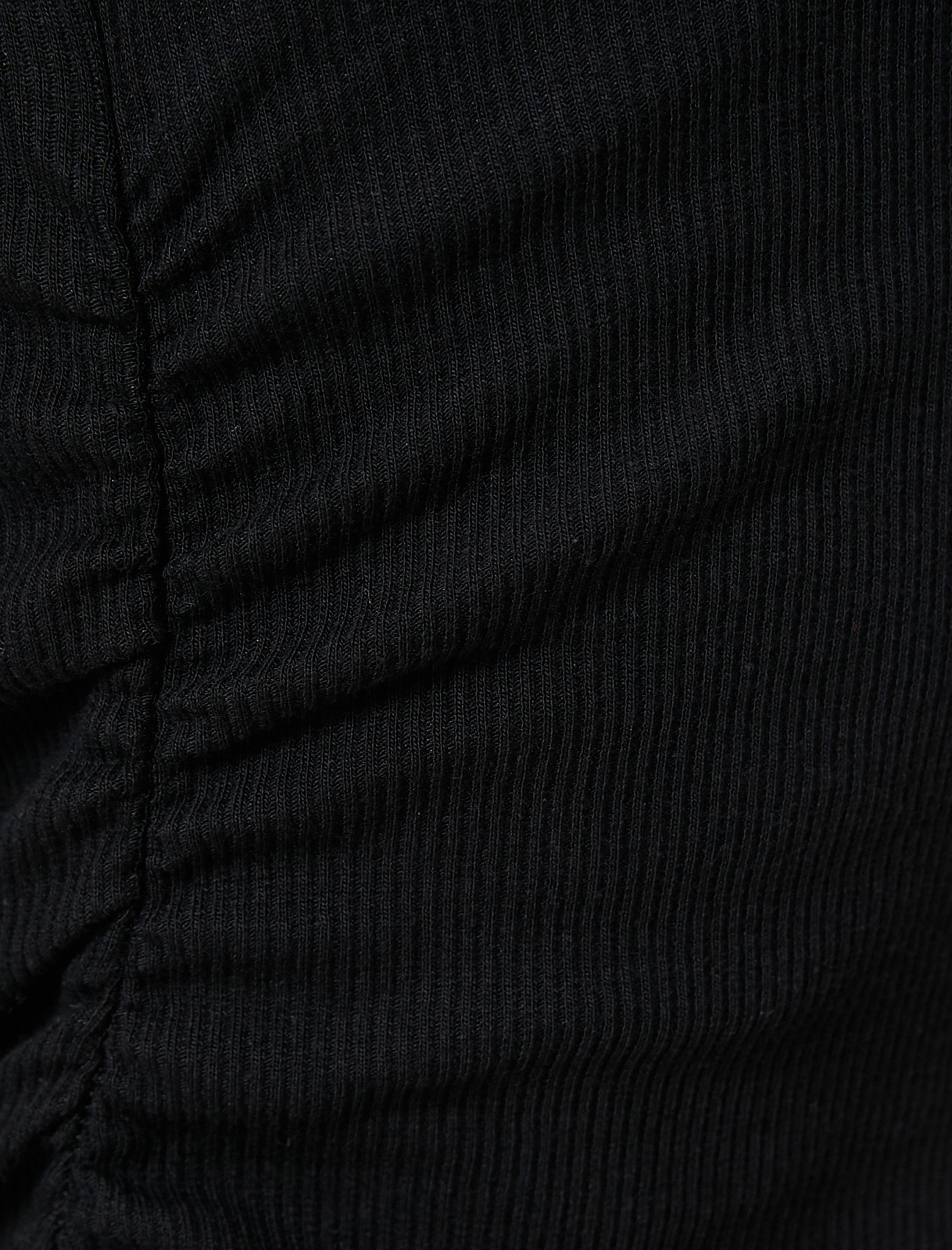   Midi Elbise Bisiklet Yaka Uzun Kollu Slim Fit