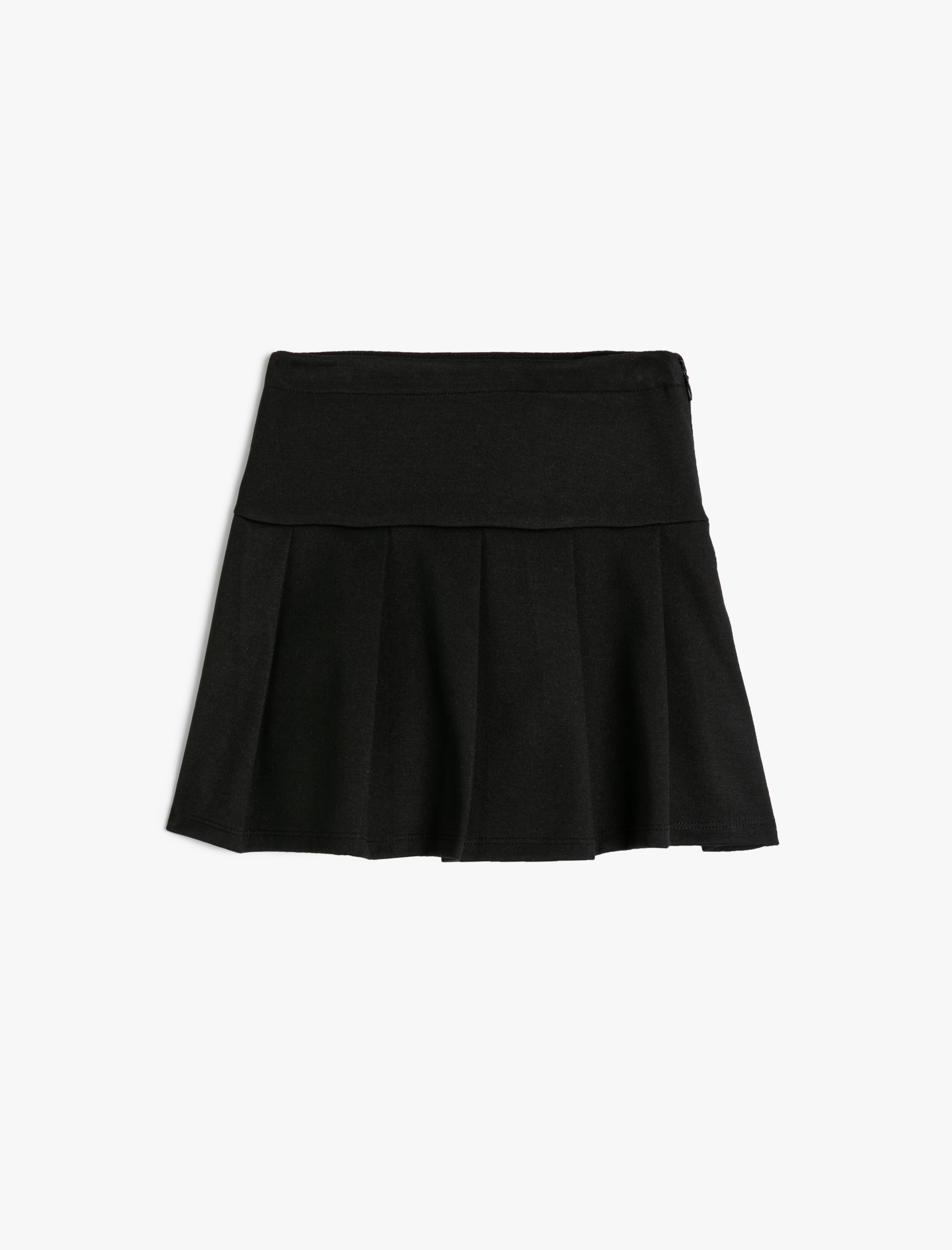  Kız Çocuk Basic Mini Etek Pileli