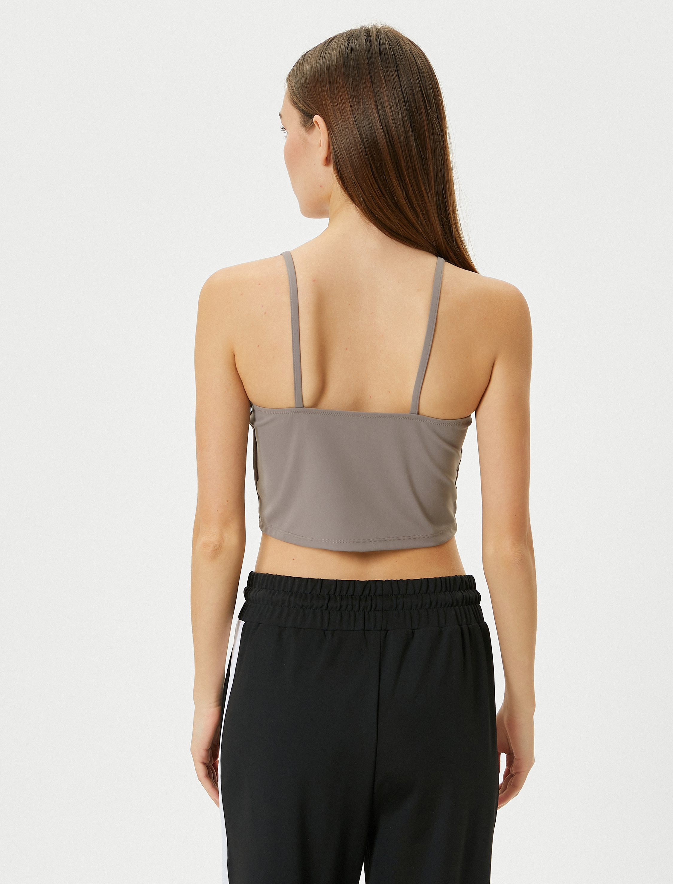   Yarım Atlet Sütyen Spor İnce Askılı Slim Fit