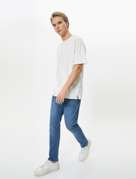Slim Fit Kot Pantolon - Brad Jean