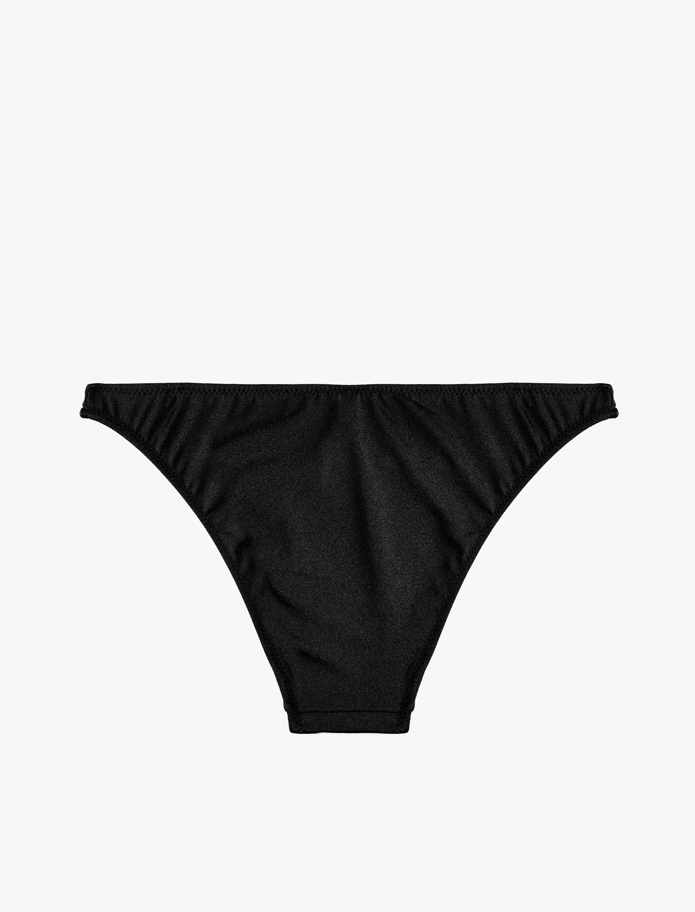   Parlak Dokulu Bikini Altı