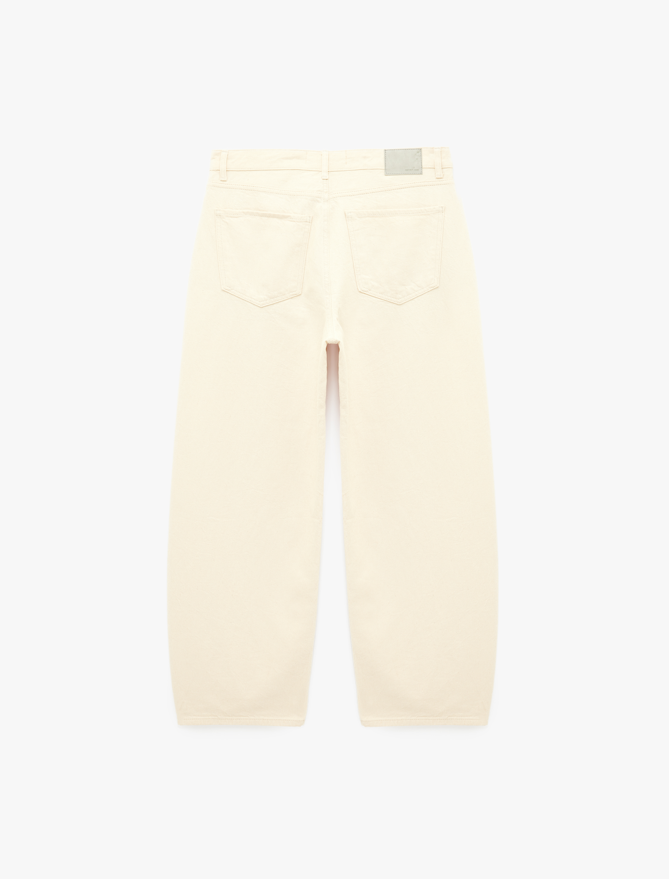   Pamuklu Bol Normal Bel Cepli Oversize Barrel Fit Jean Pantolon