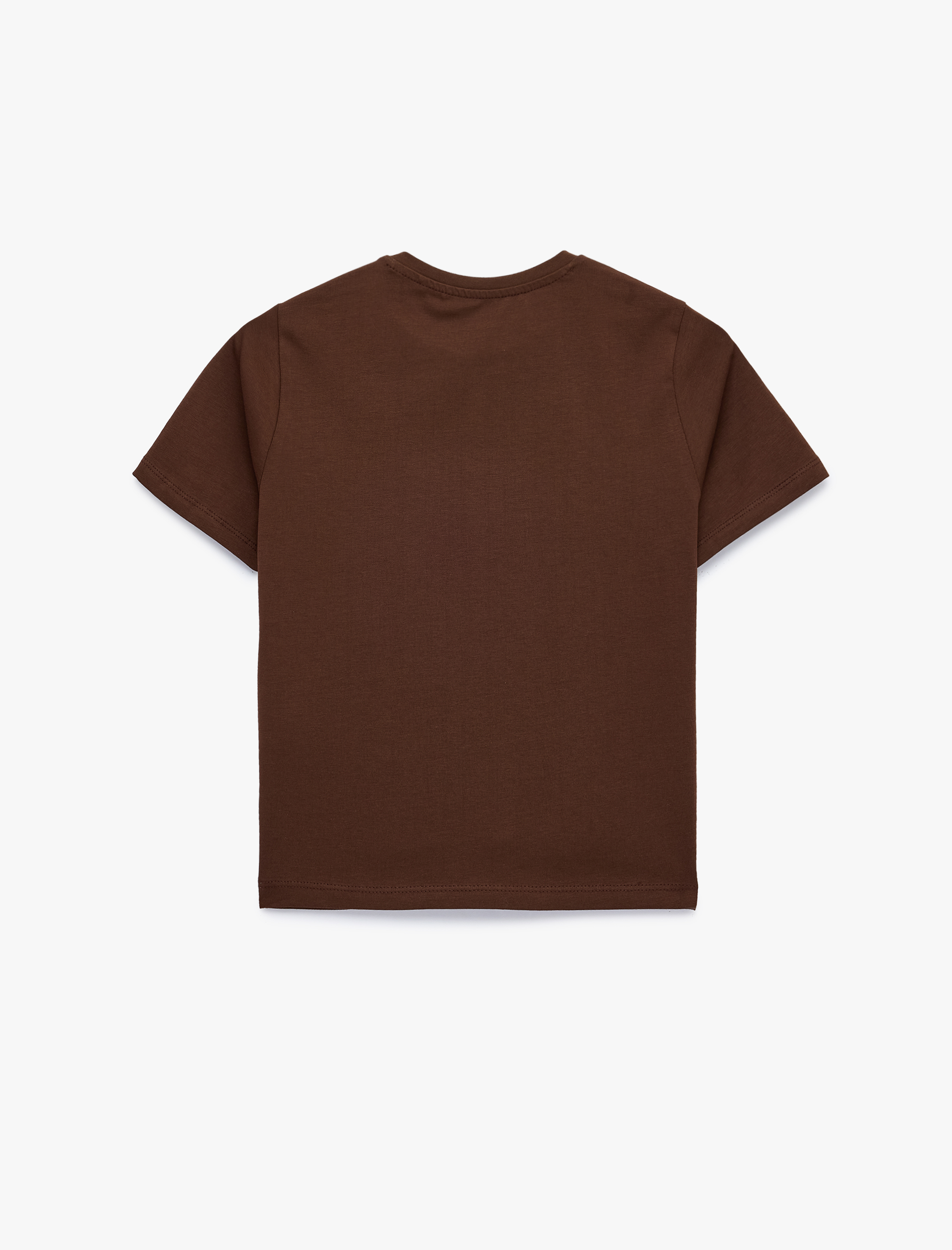   Pamuklu Slim Fit Kısa Kollu Bisiklet Yaka Spor Tişört