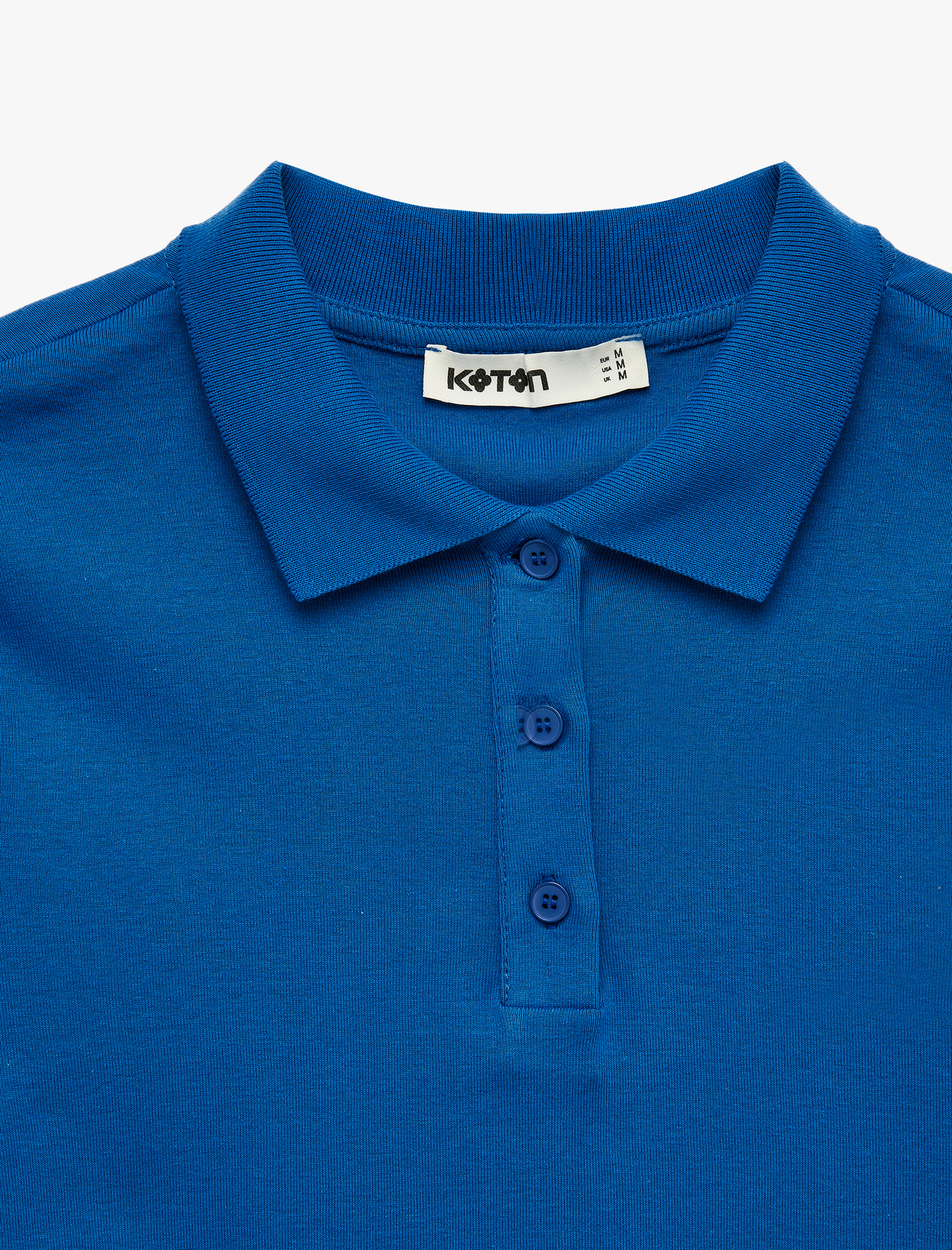   Pamuklu Slim Fit Kısa Kollu Düğmeli Polo Yaka Tişört