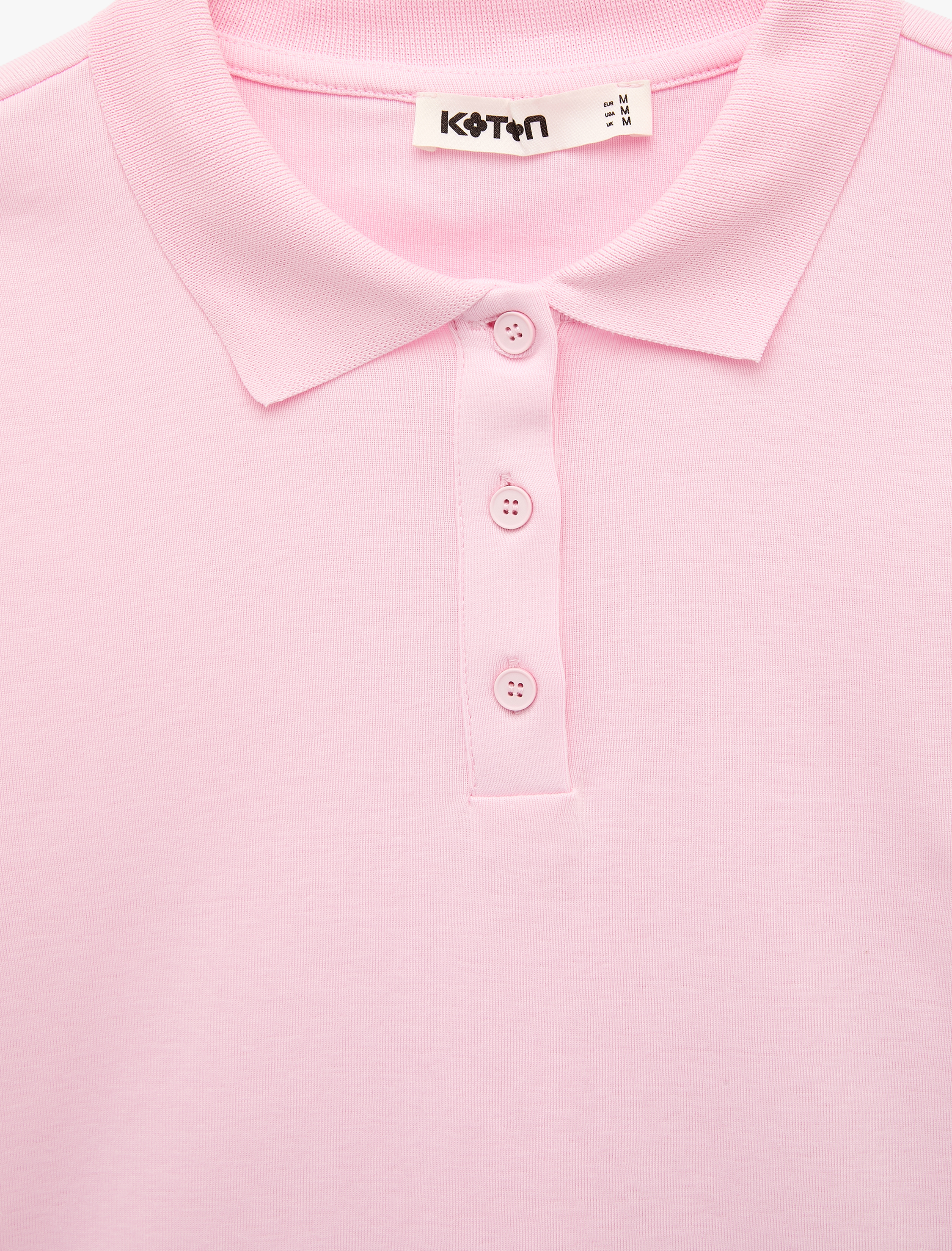   Pamuklu Slim Fit Kısa Kollu Düğmeli Polo Yaka Tişört