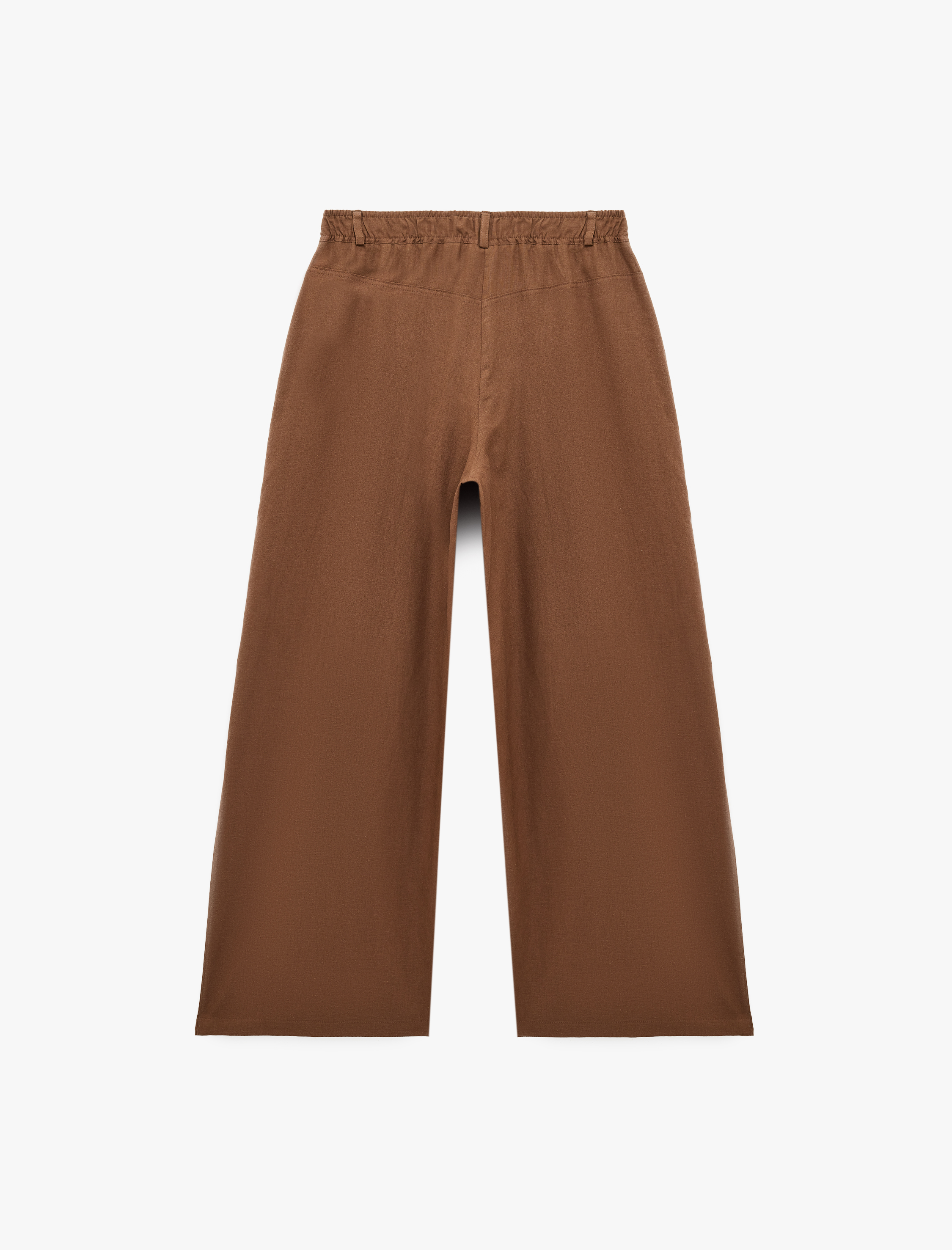   Koton X Şahika Ercümen - Cepli Pile Detaylı Baggy Keten Pantolon
