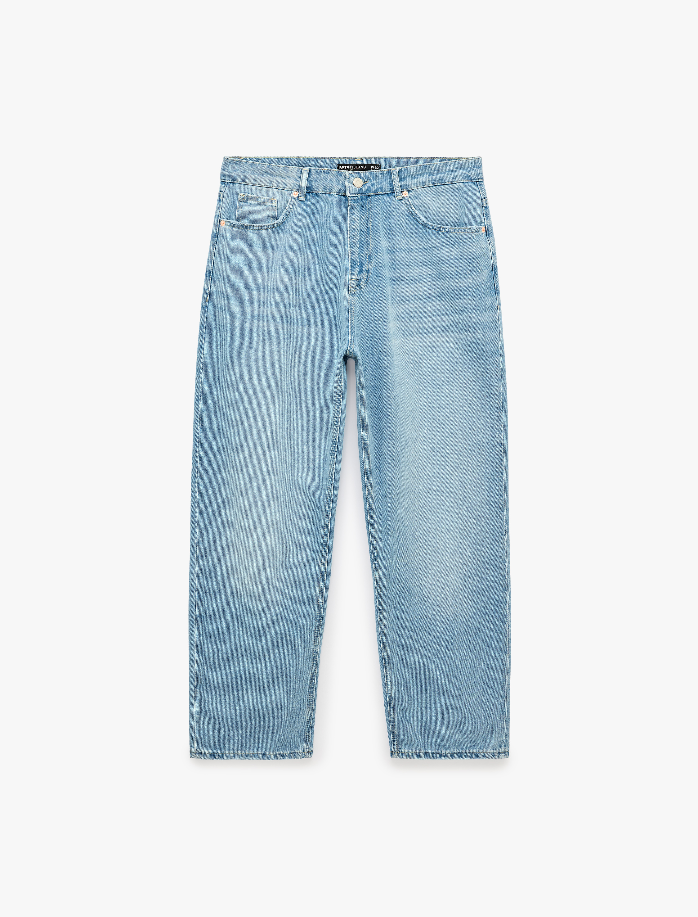   Normal Bel Cepli Bol Baggy Jean Pantolon