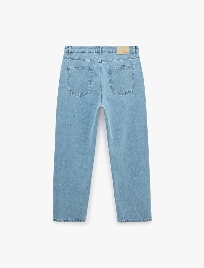  Normal Bel Cepli Bol Baggy Jean Pantolon