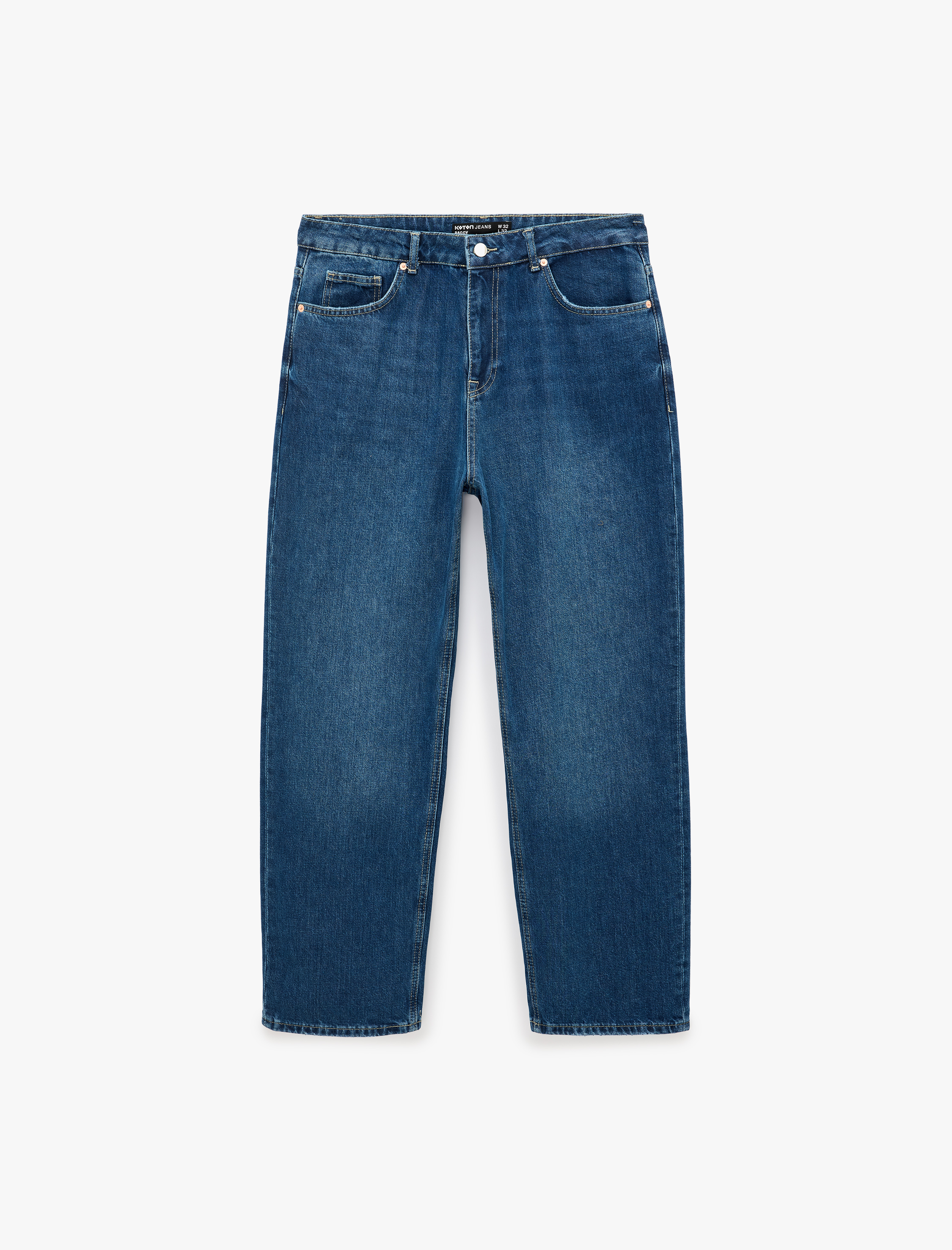   Normal Bel Cepli Bol Baggy Jean Pantolon