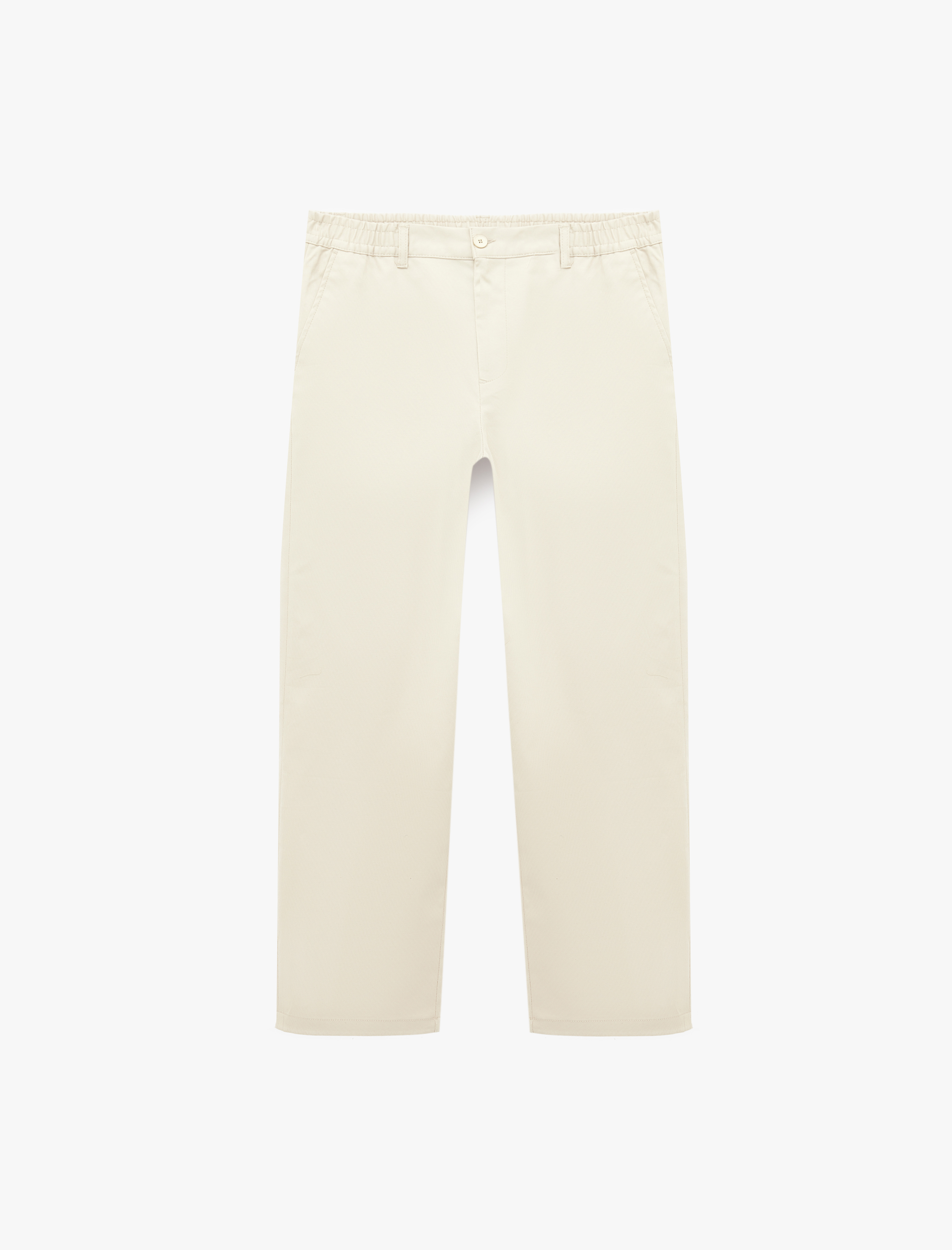   Pamuklu Regular Fit Cepli Gabardin Yazlık Chino Pantolon