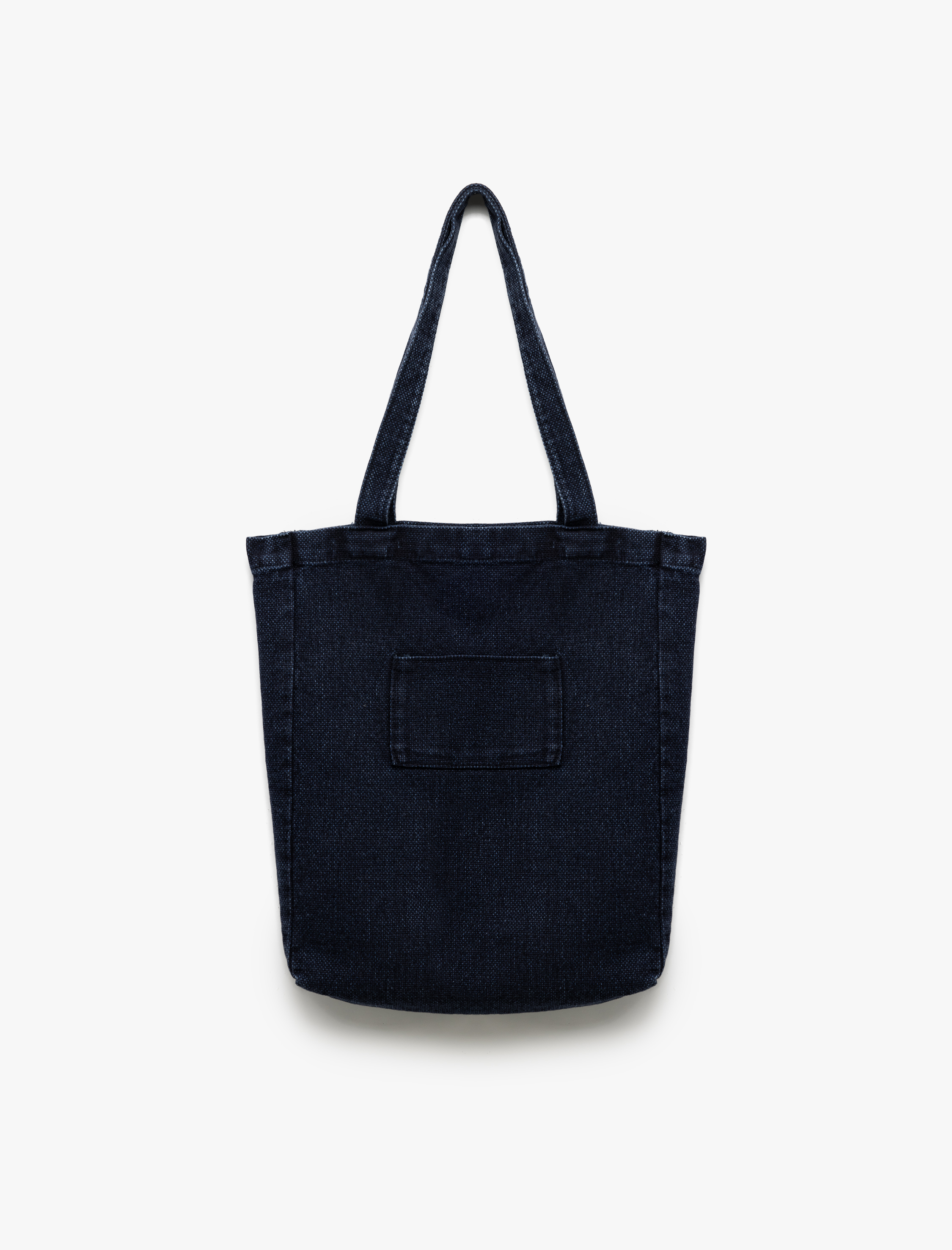  Kadın Cep Detaylı Saplı Denim Tote Çanta