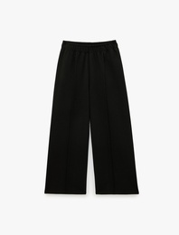 Beli Lastikli Basic Eşofman Altı