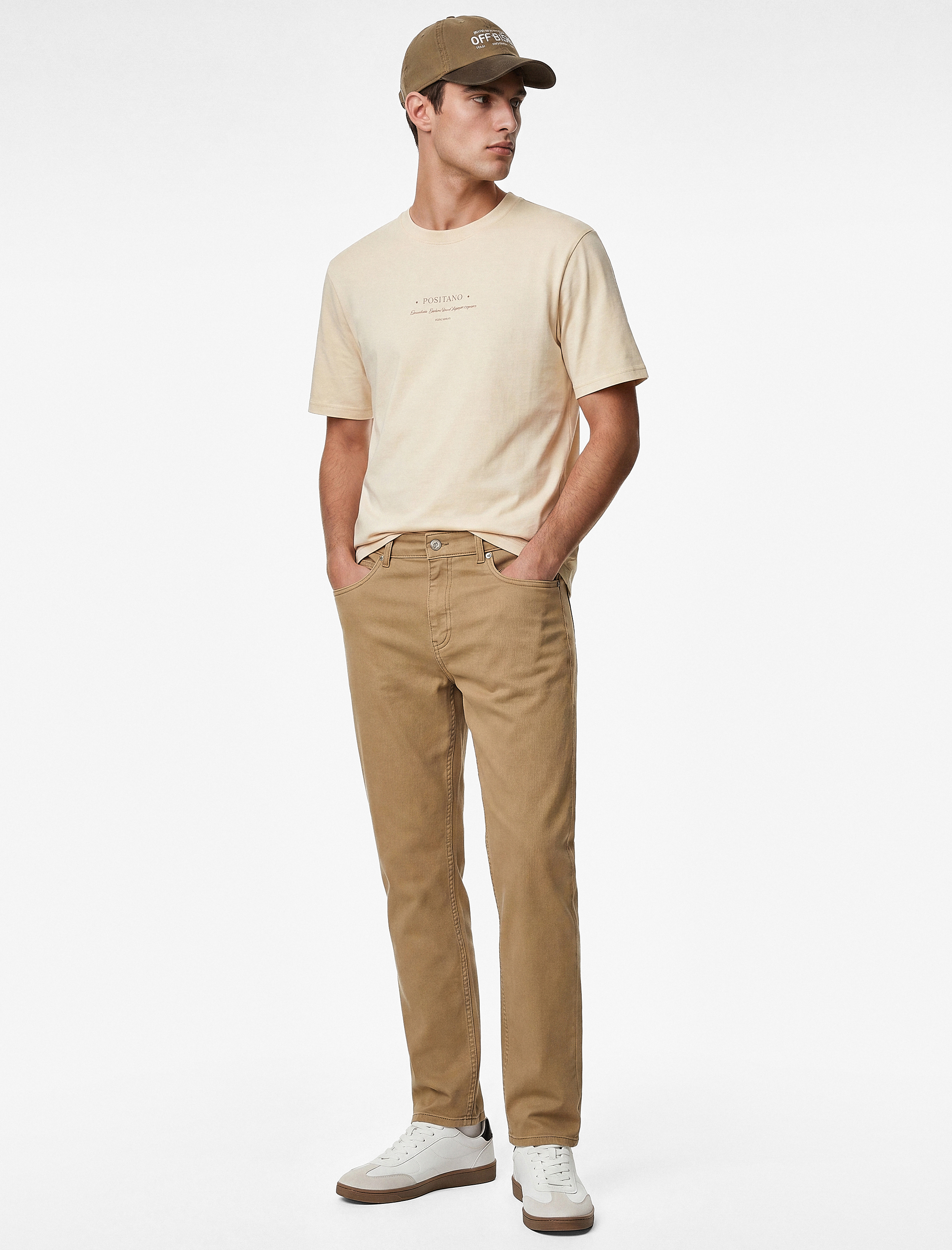  Normal Bel Pamuklu Cepli Straight Fit Jean Pantolon - Mark Jean