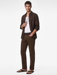 Normal Bel Pamuklu Straight Fit Jean Pantolon - Mark Jean