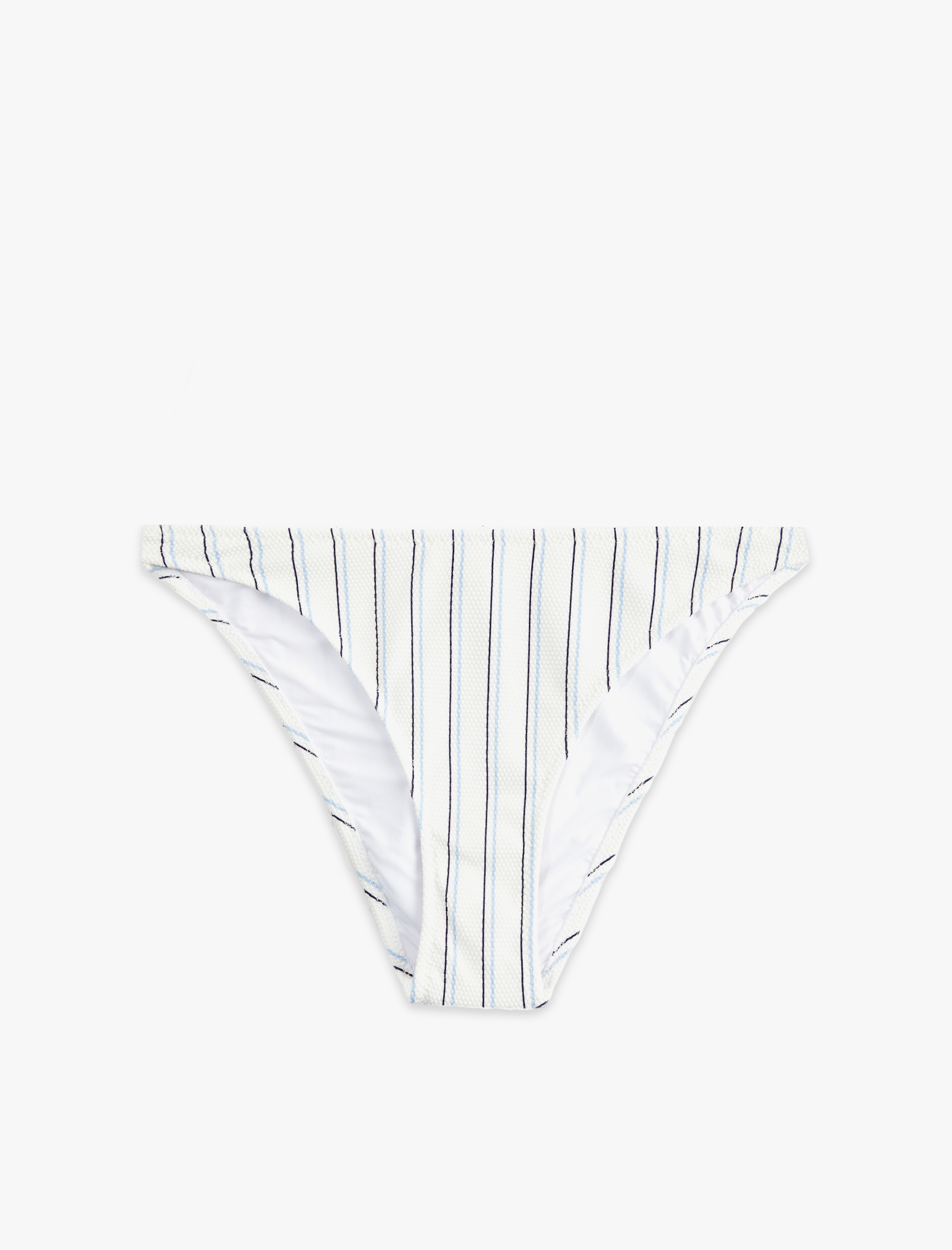   Çizgili Bikini Altı