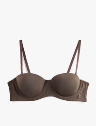 Desteksiz Balenli Comfort Sütyen