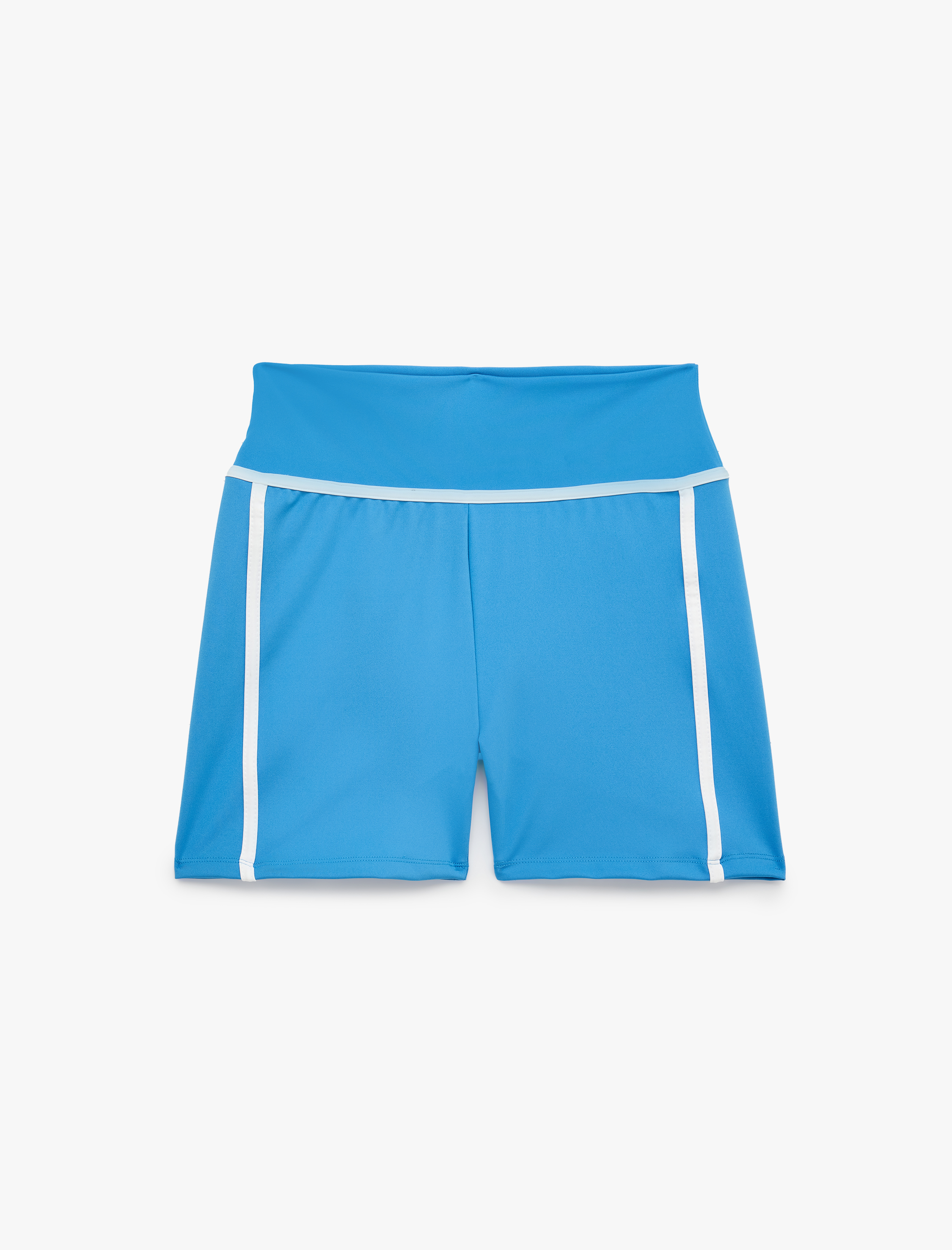   Slim Fit Yüksek Bel Biyeli Spor Tayt