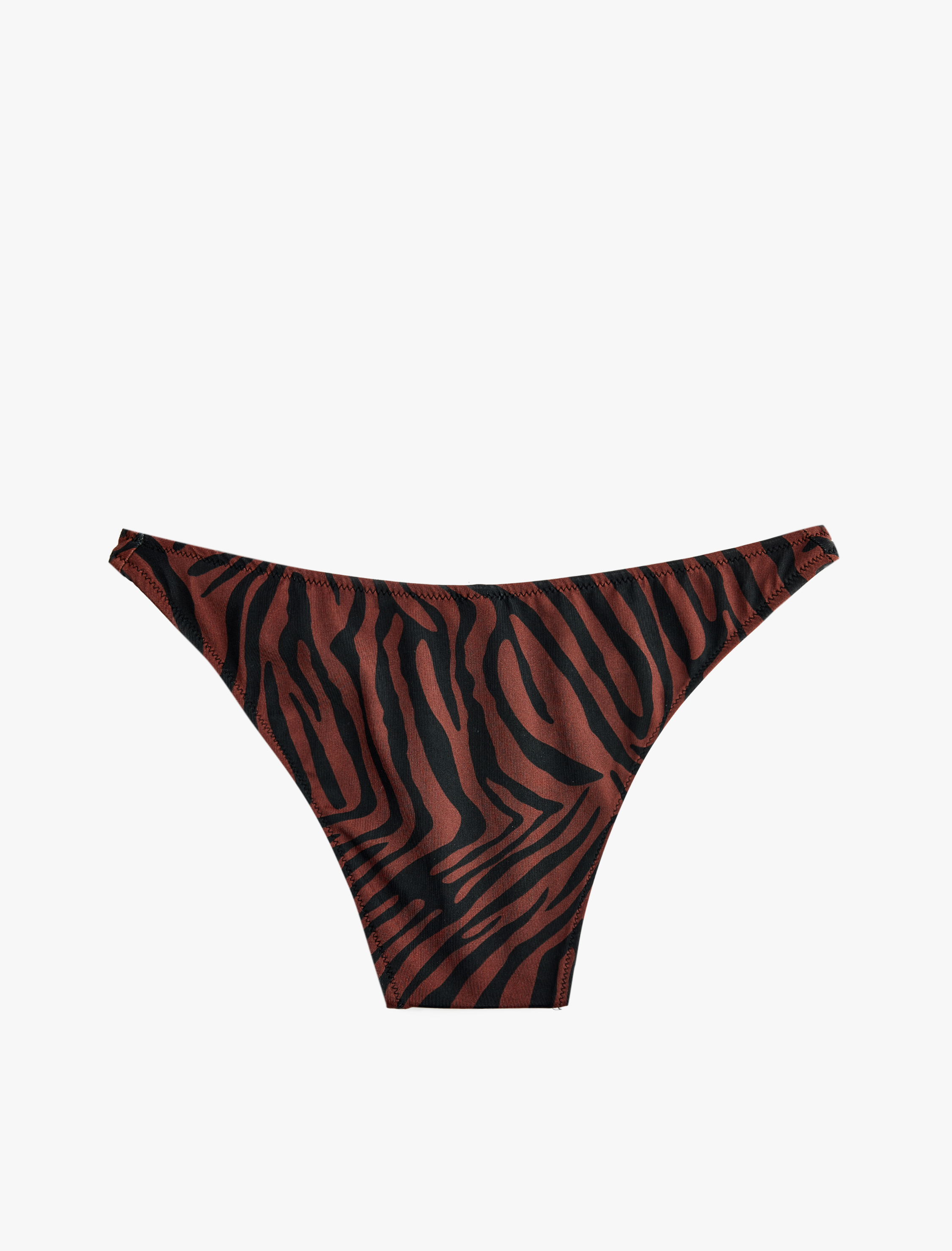   Zebra Desenli Bikini Altı