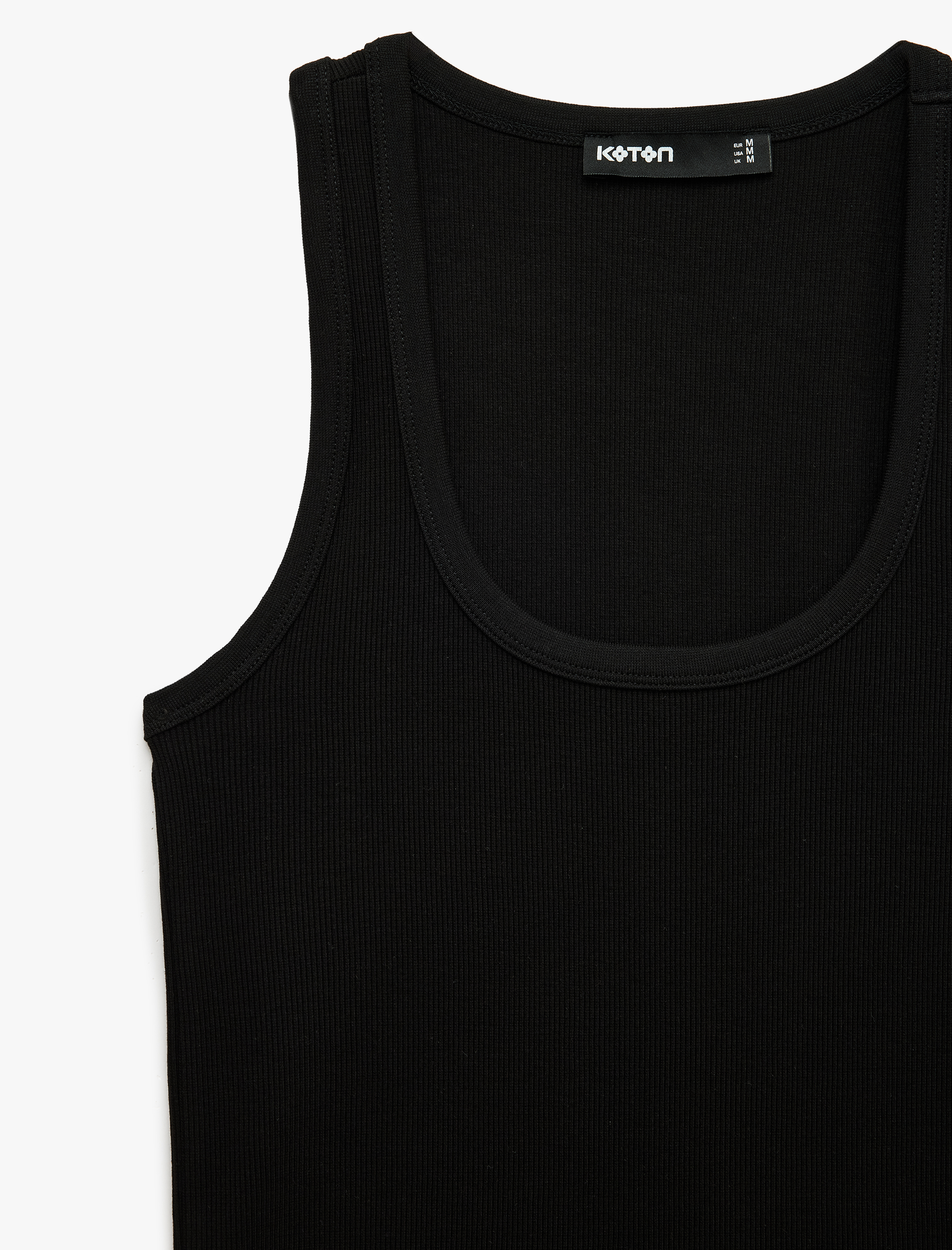  Slim Fit Pamuklu Kolsuz U Yaka Atlet