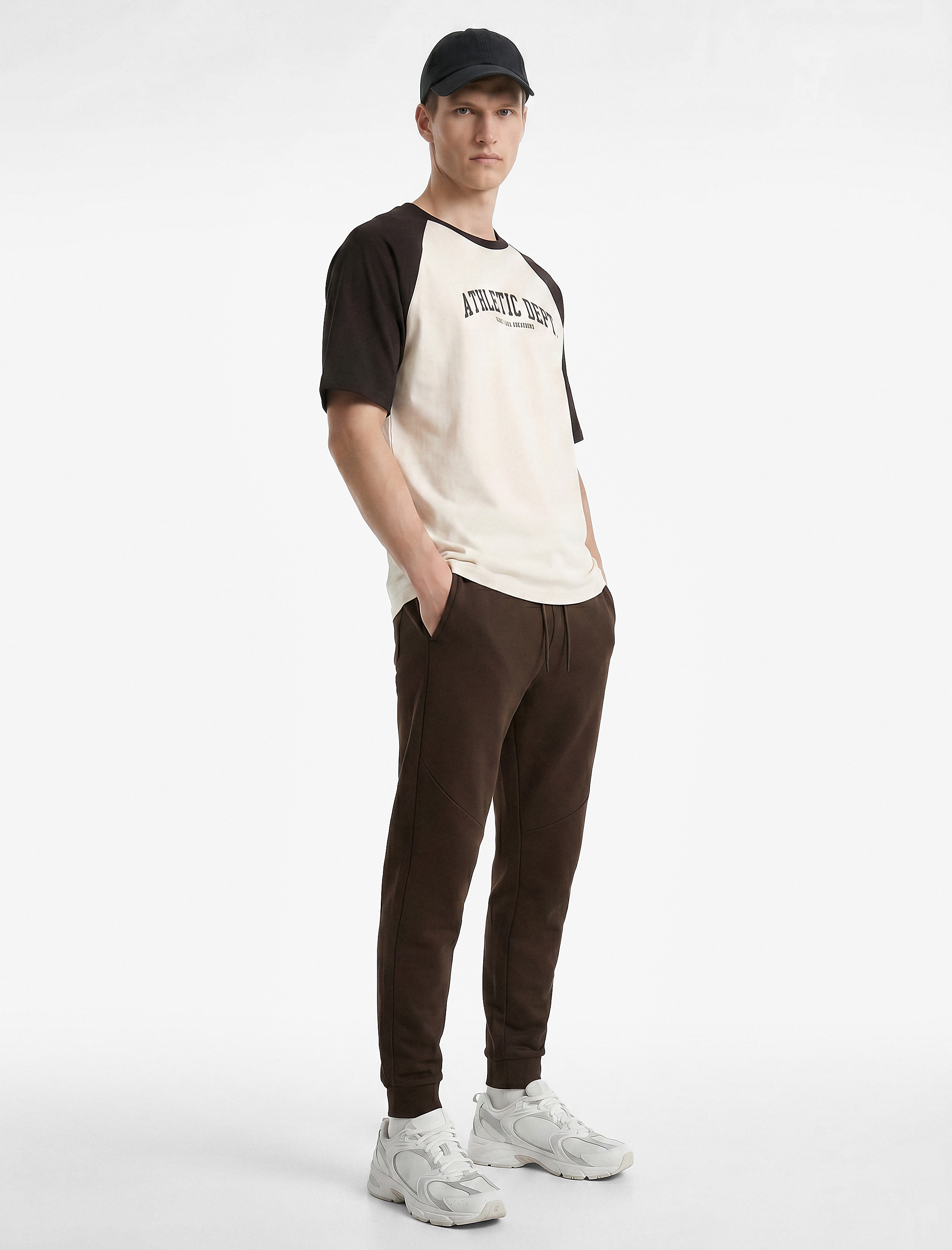   Viskon Karışımlı Cepli Beli Bağcıklı Jogger Spor Eşofman Altı