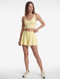 Yüksek Bel Slim Fit Mini Spor Şort Etek