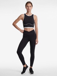 Yüksek Bel Slim Fit Kemer Detaylı Spor Tayt