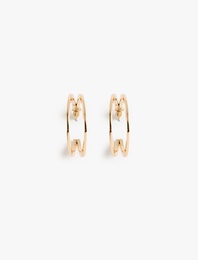İkili Halka Küpe