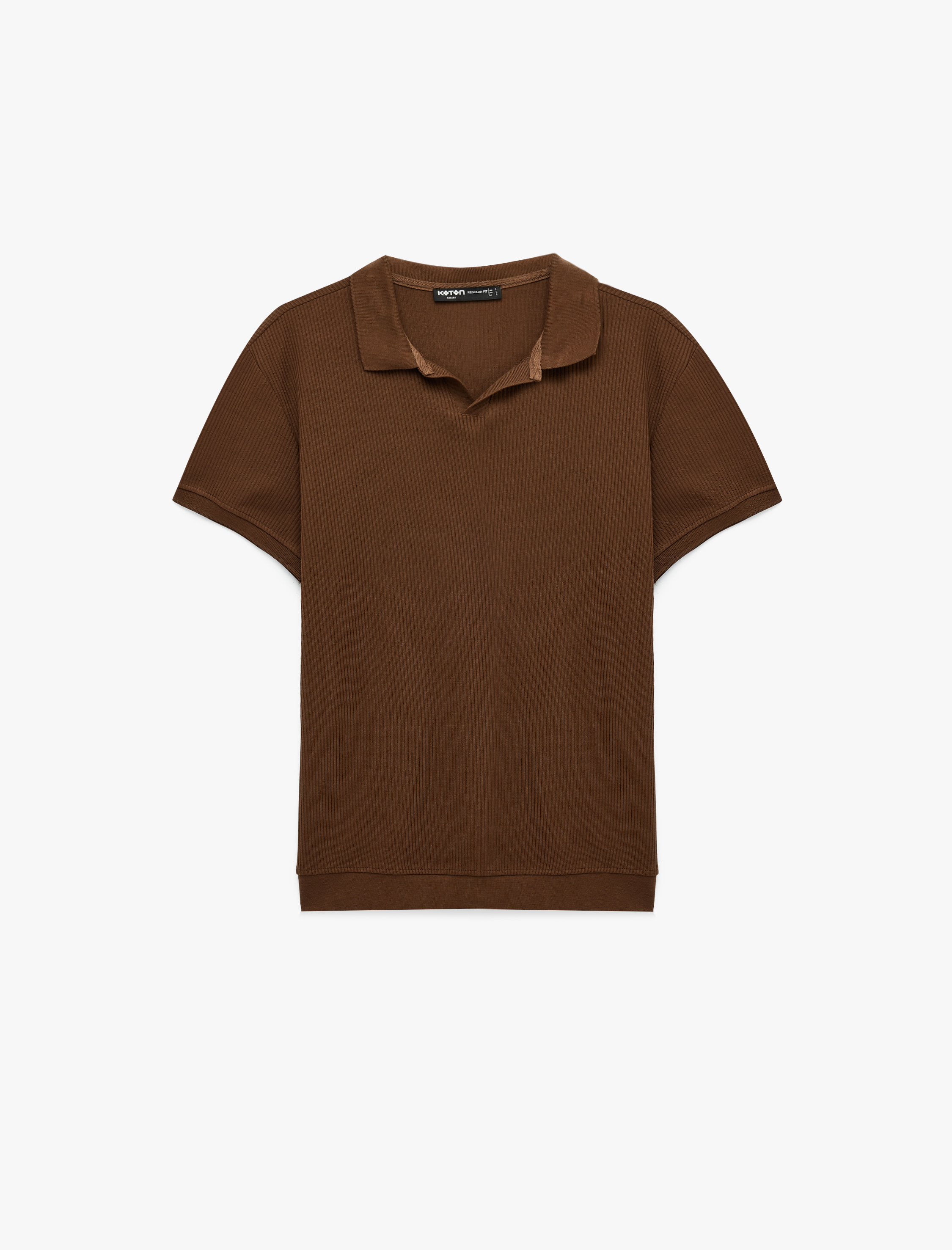   Regular Fit Pamuklu Kısa Kollu Basic Polo Yaka Tişört