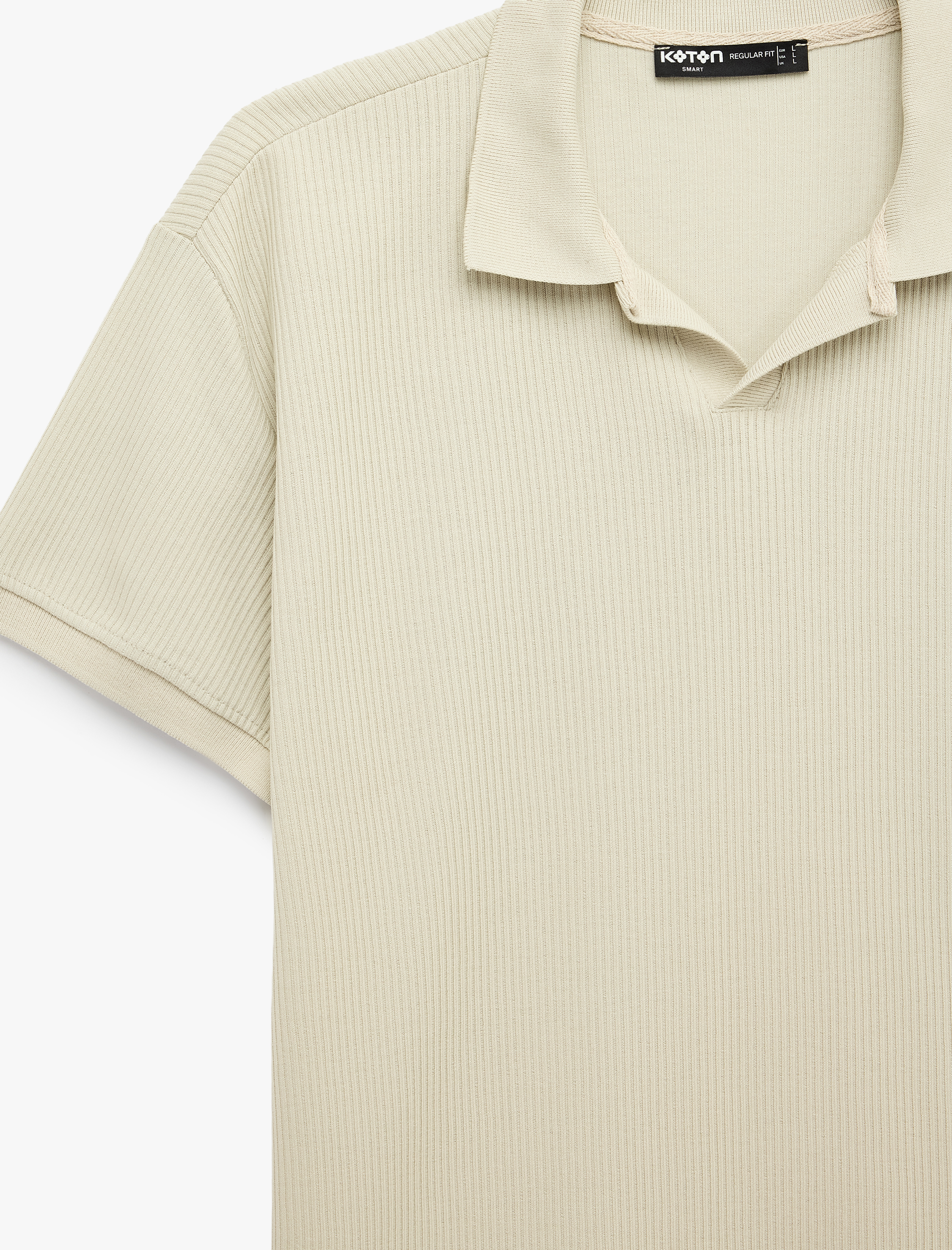   Regular Fit Pamuklu Kısa Kollu Basic Polo Yaka Tişört