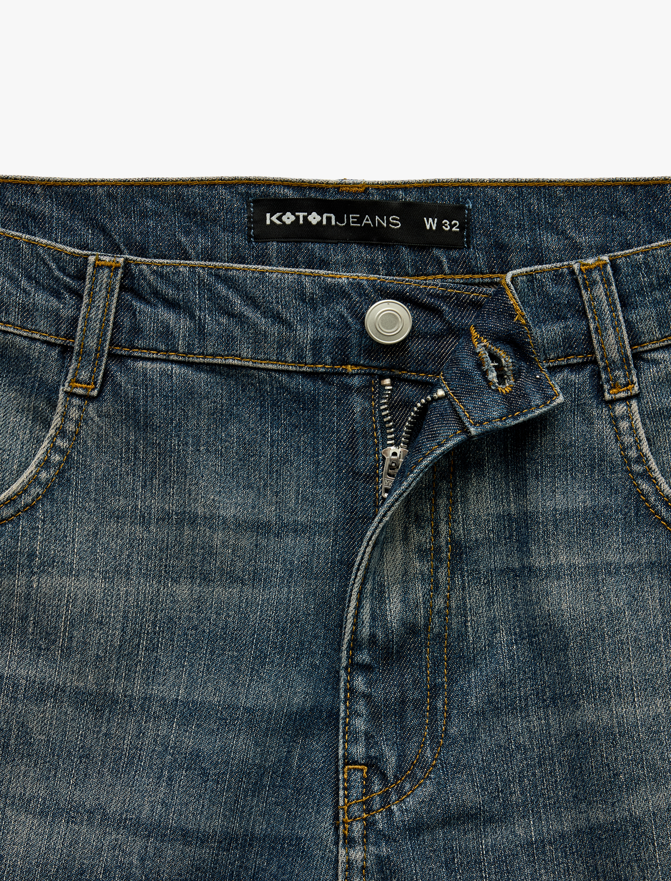   Pamuklu Normal Bel Cepli Bol Baggy Jean Şort