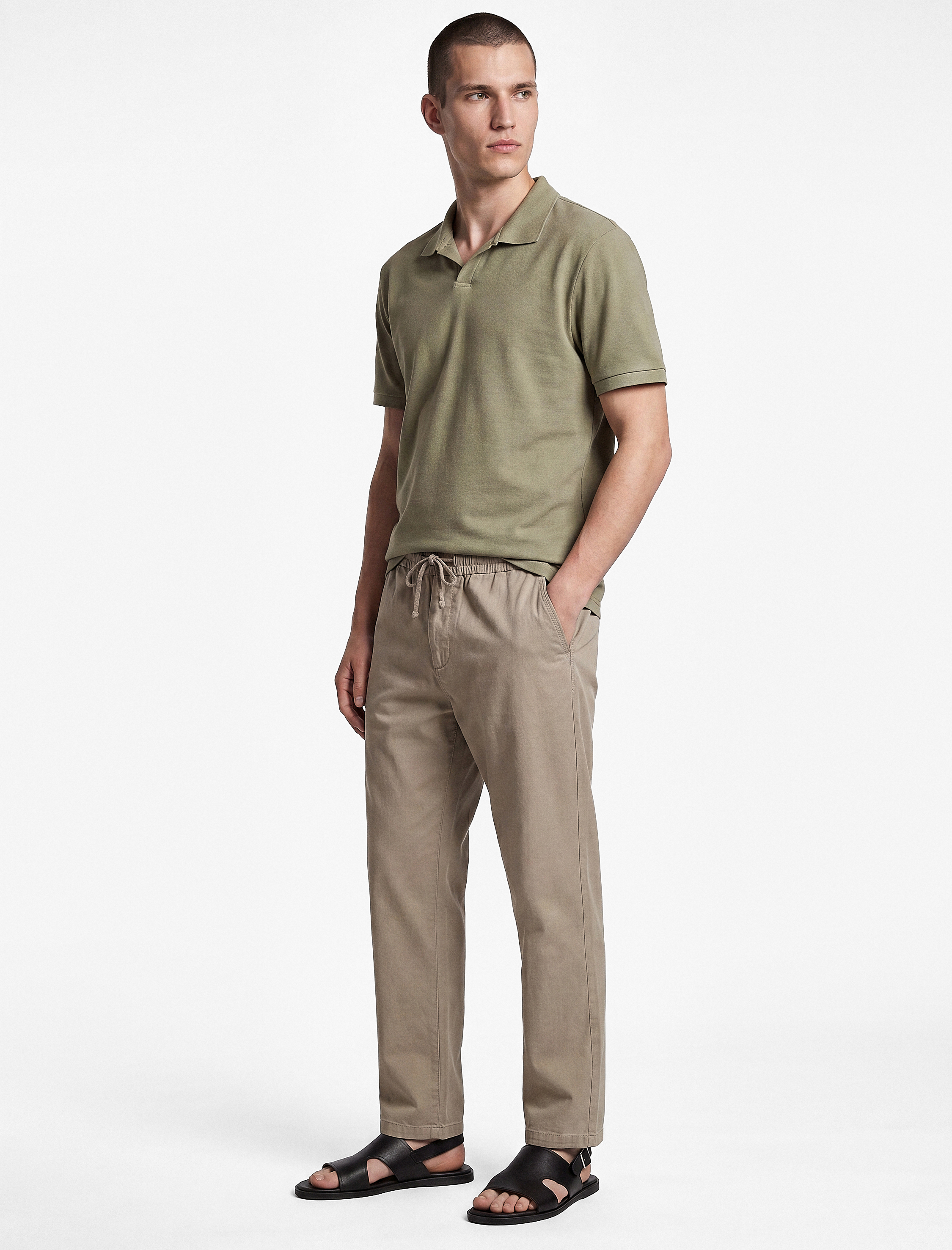   Pamuklu Kısa Kollu Regular Fit Pike Kumaş Polo Yaka Tişört