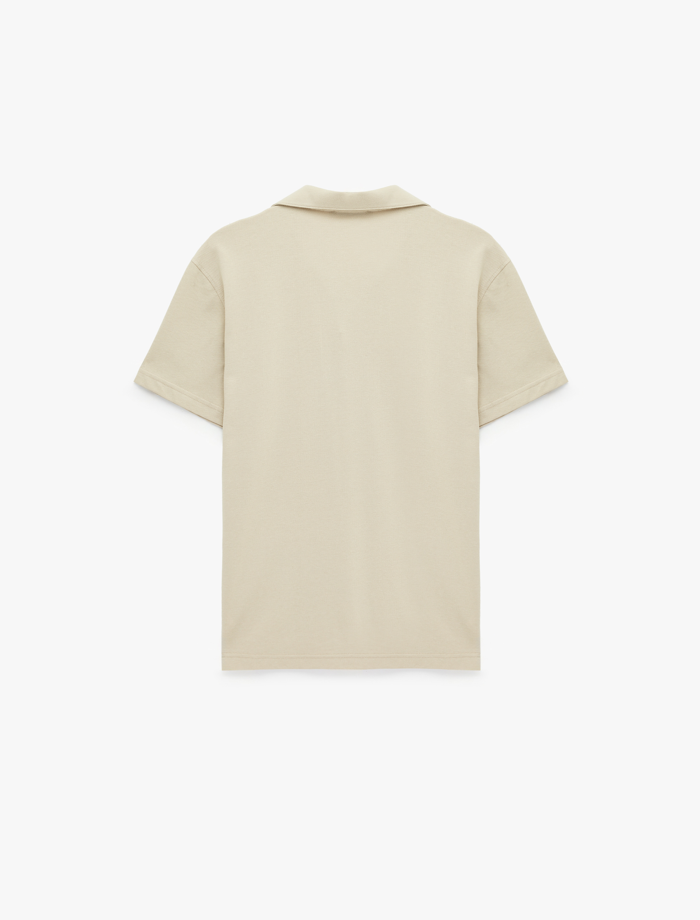   Pamuklu Kısa Kollu Regular Fit Basic Polo Yaka Tişört