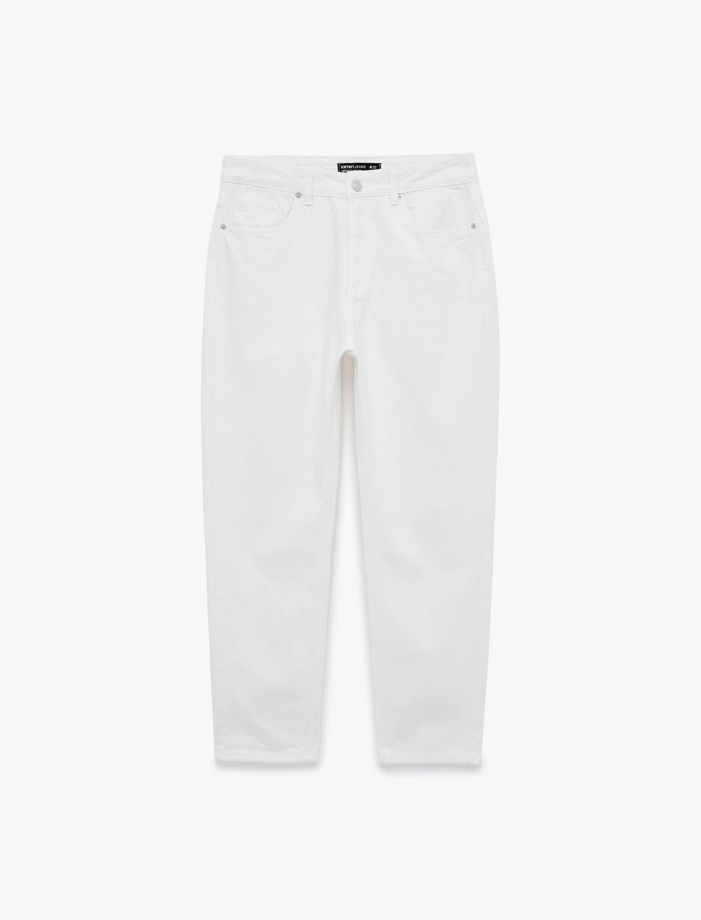   Pamuklu Cepli Normal Bel Tapered Jean Pantolon - Joe Jean