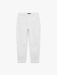 Pamuklu Cepli Normal Bel Tapered Jean Pantolon - Joe Jean