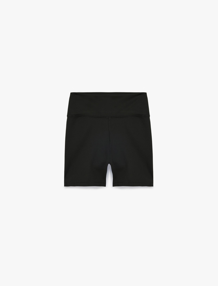 Koton Kadın Skinny Fit Yüksek Bel Spor Biker Tayt
