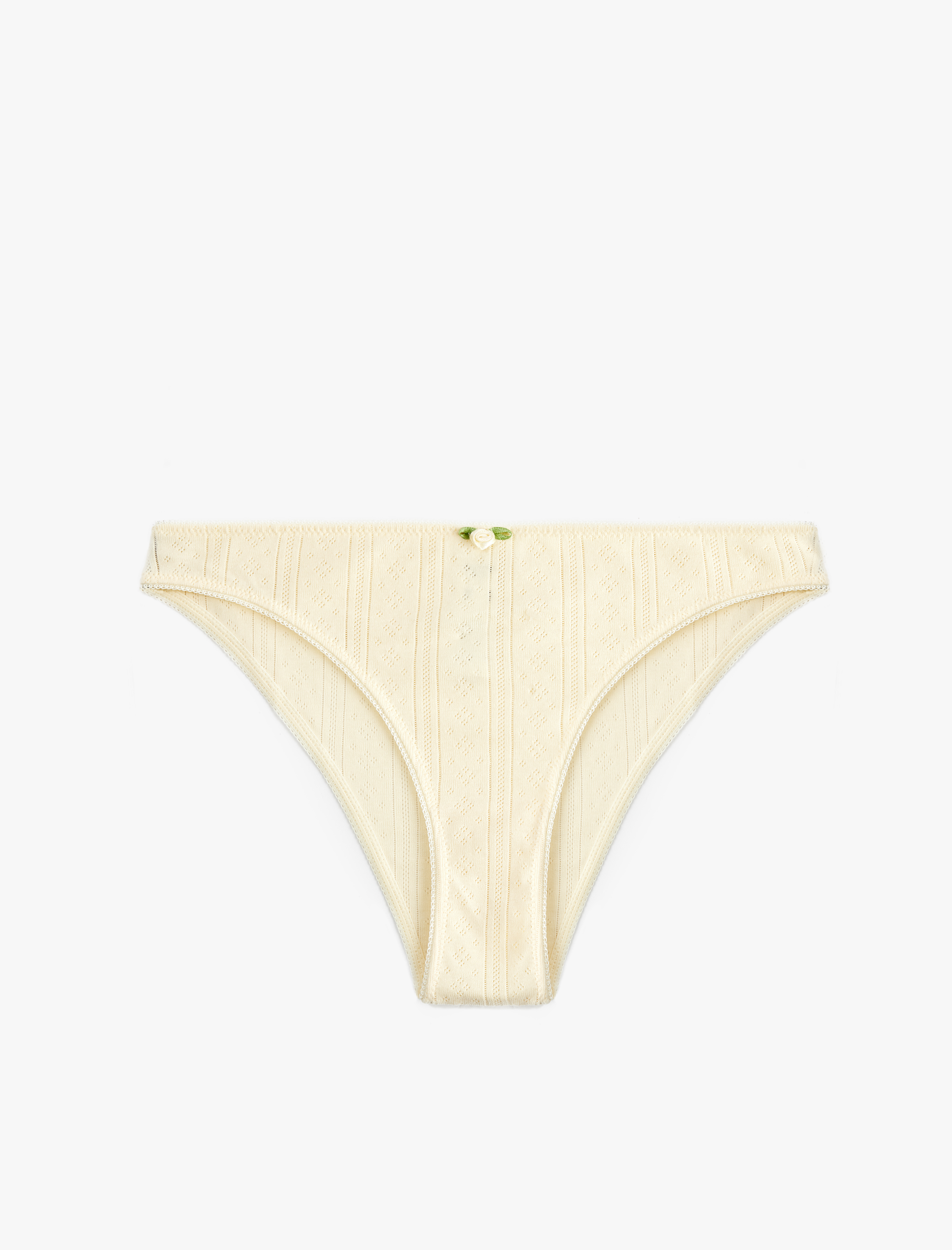   Pamuklu Çiçekli Brazilian Külot