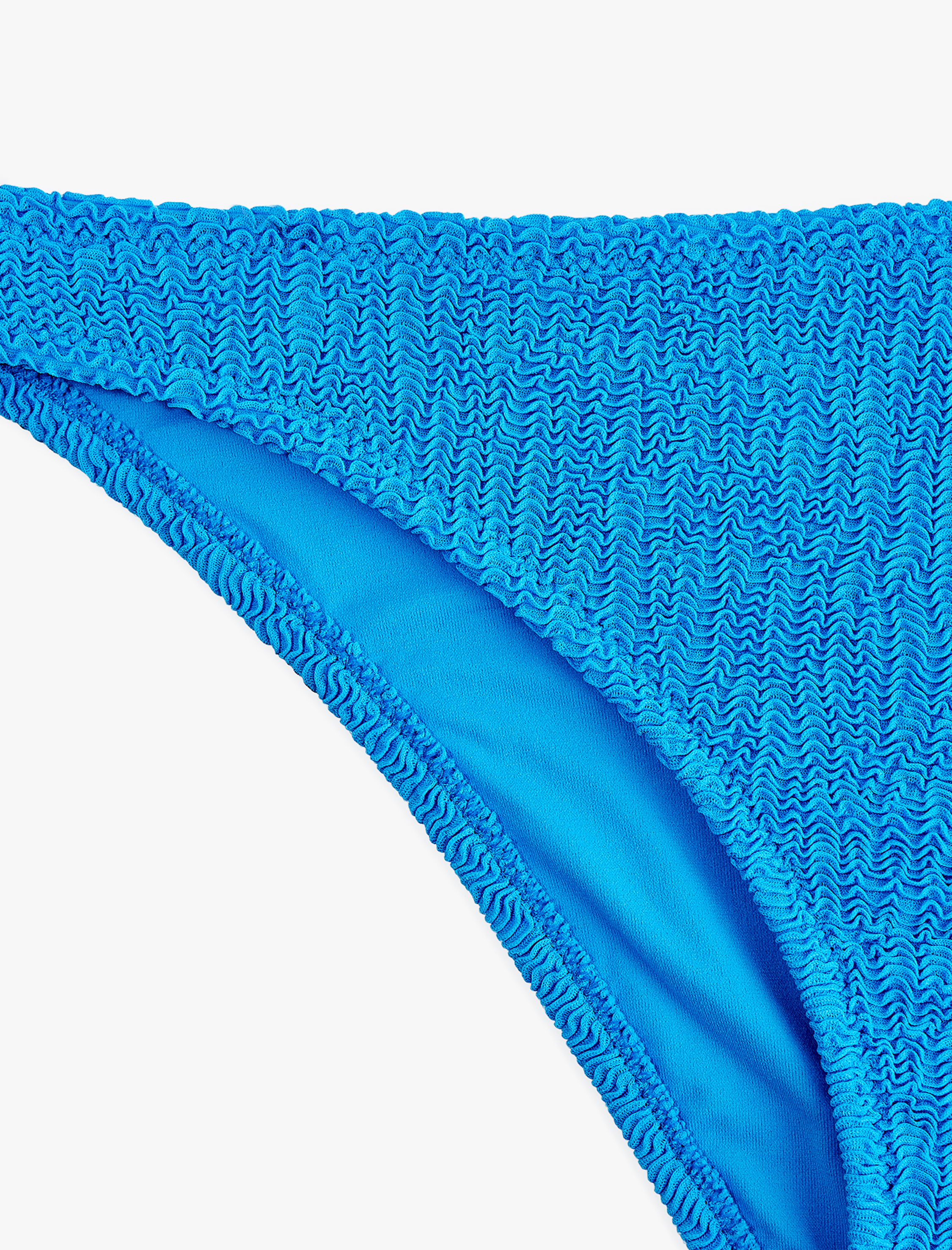   Dokulu Kobalt Mavi Bikini Altı