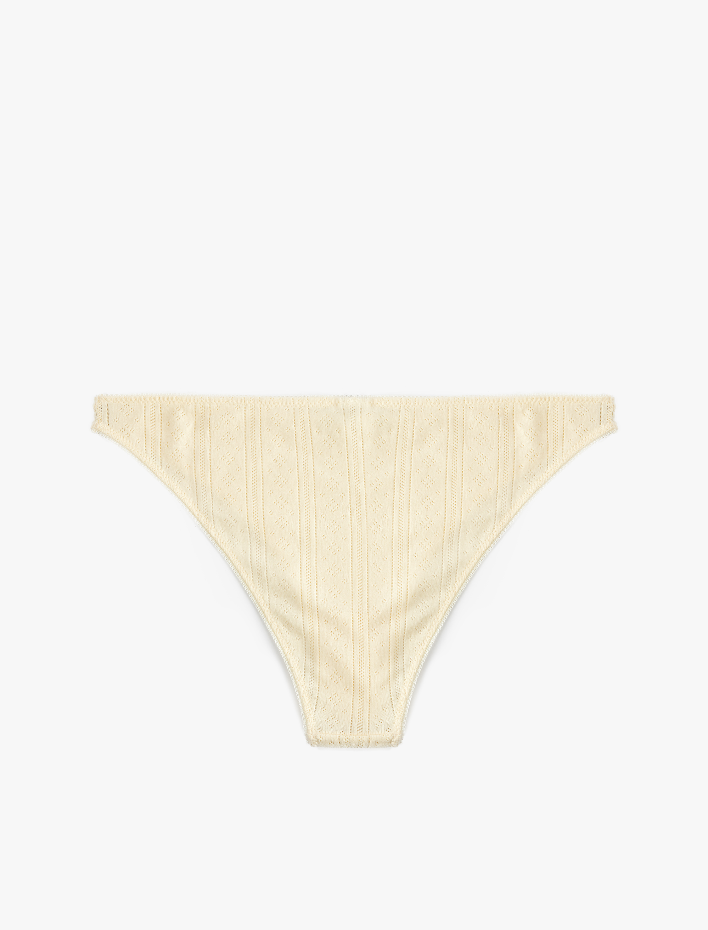   Pamuklu Çiçekli Brazilian Külot