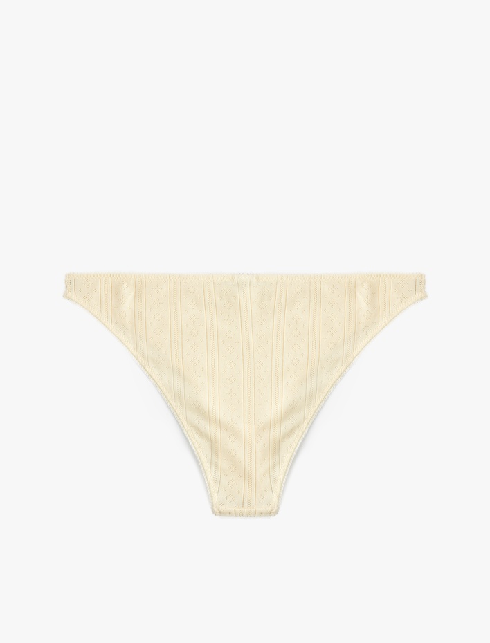  Pamuklu Çiçekli Brazilian Külot