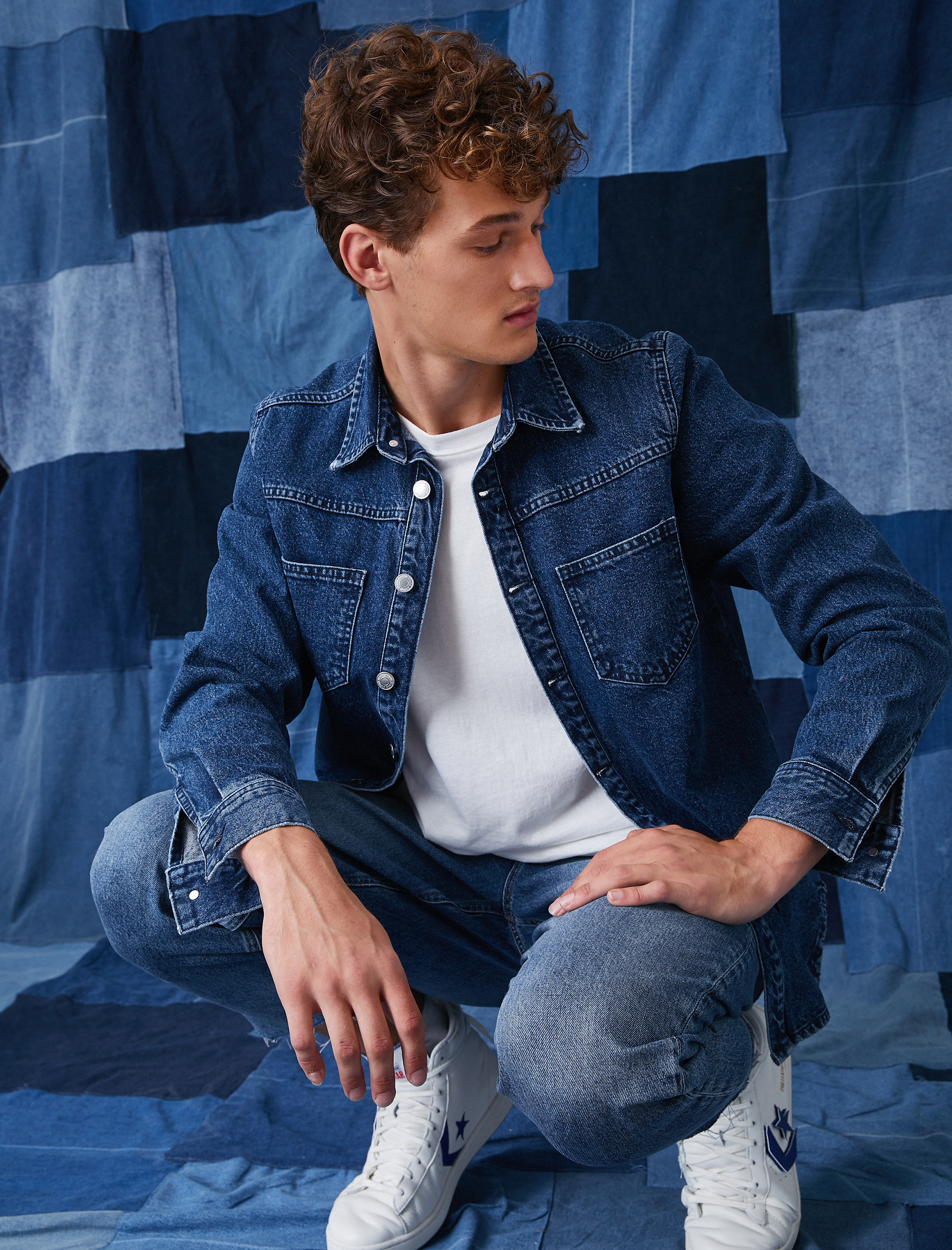   Oversize Kot Mont
