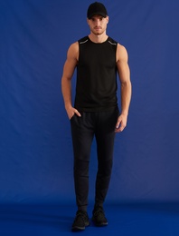 Beli Bağlamalı Jogger Fit Çift Cepli Eşofman Altı
