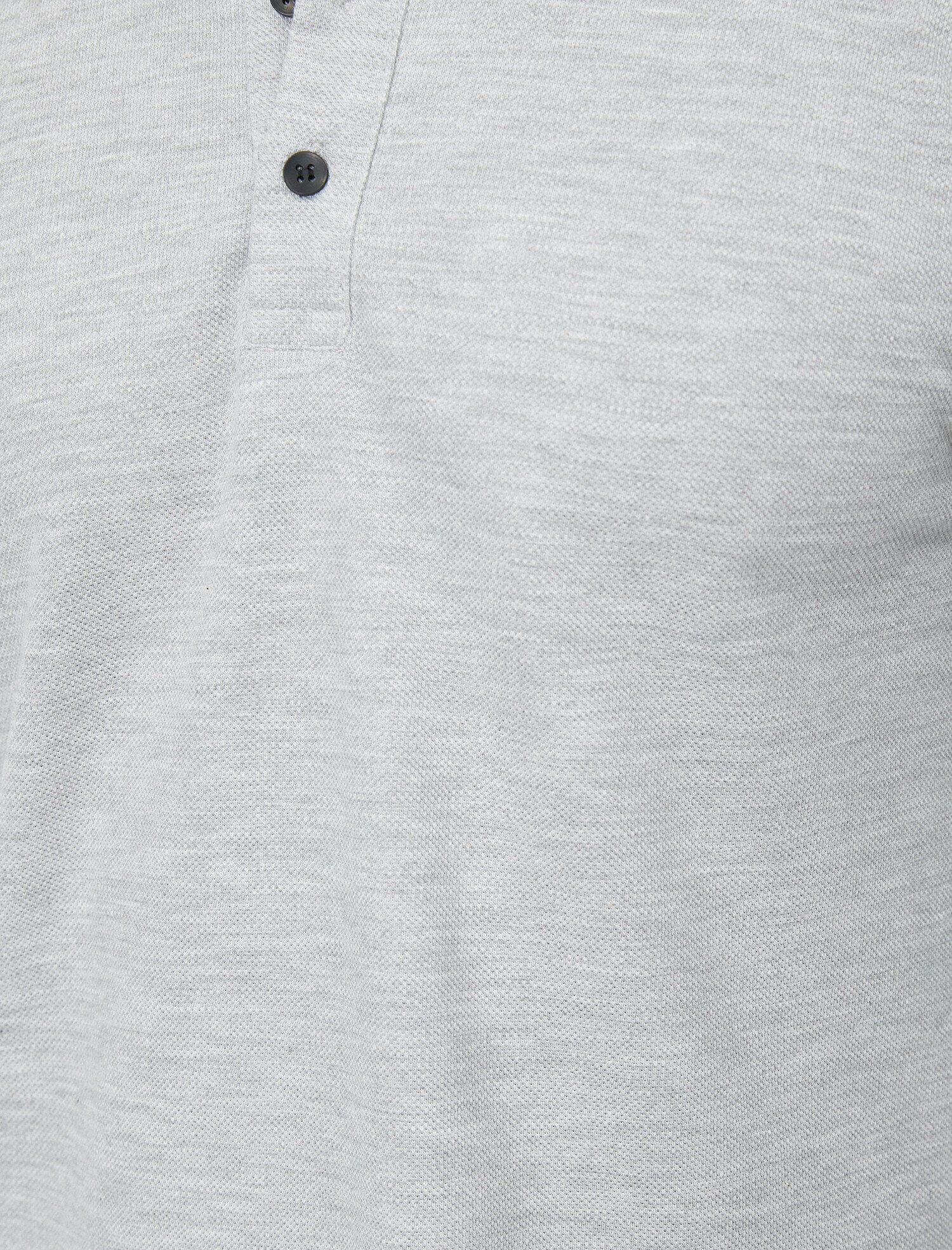   Polo Yaka Tişört Slim Fit Kısa Kollu Düğmeli