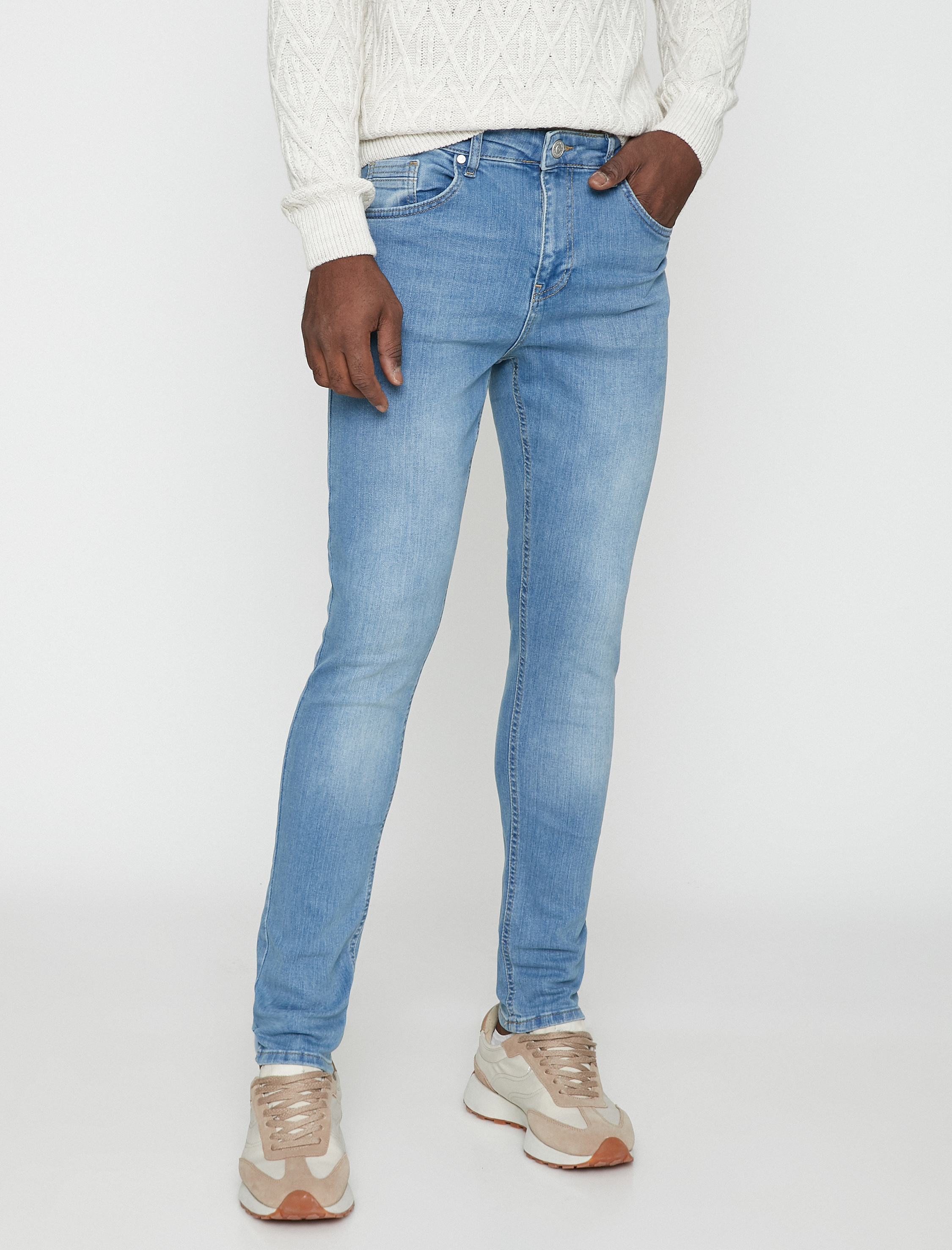   Skinny Fit Kot Pantolon - Michael Jean