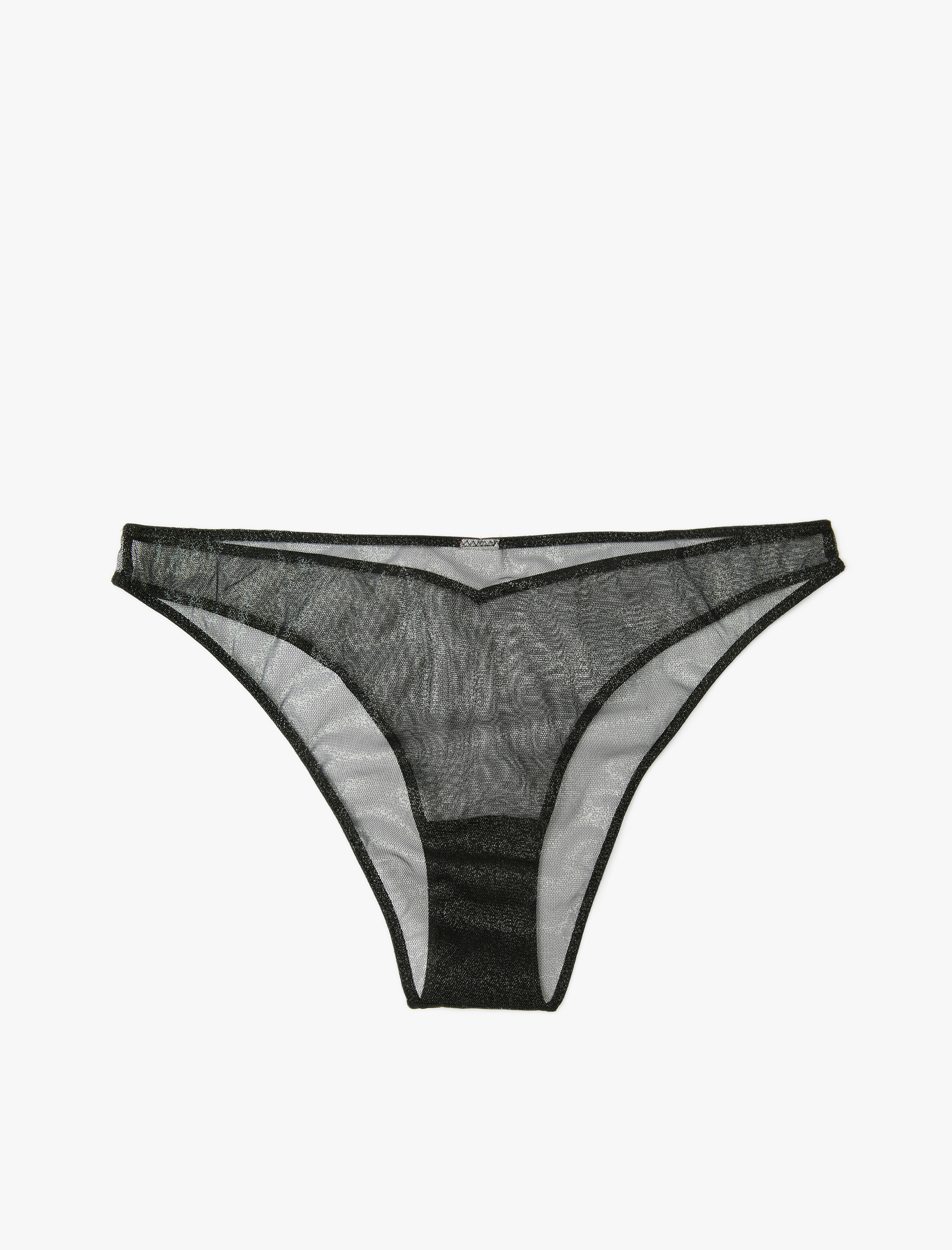   Tül String Külot Simli
