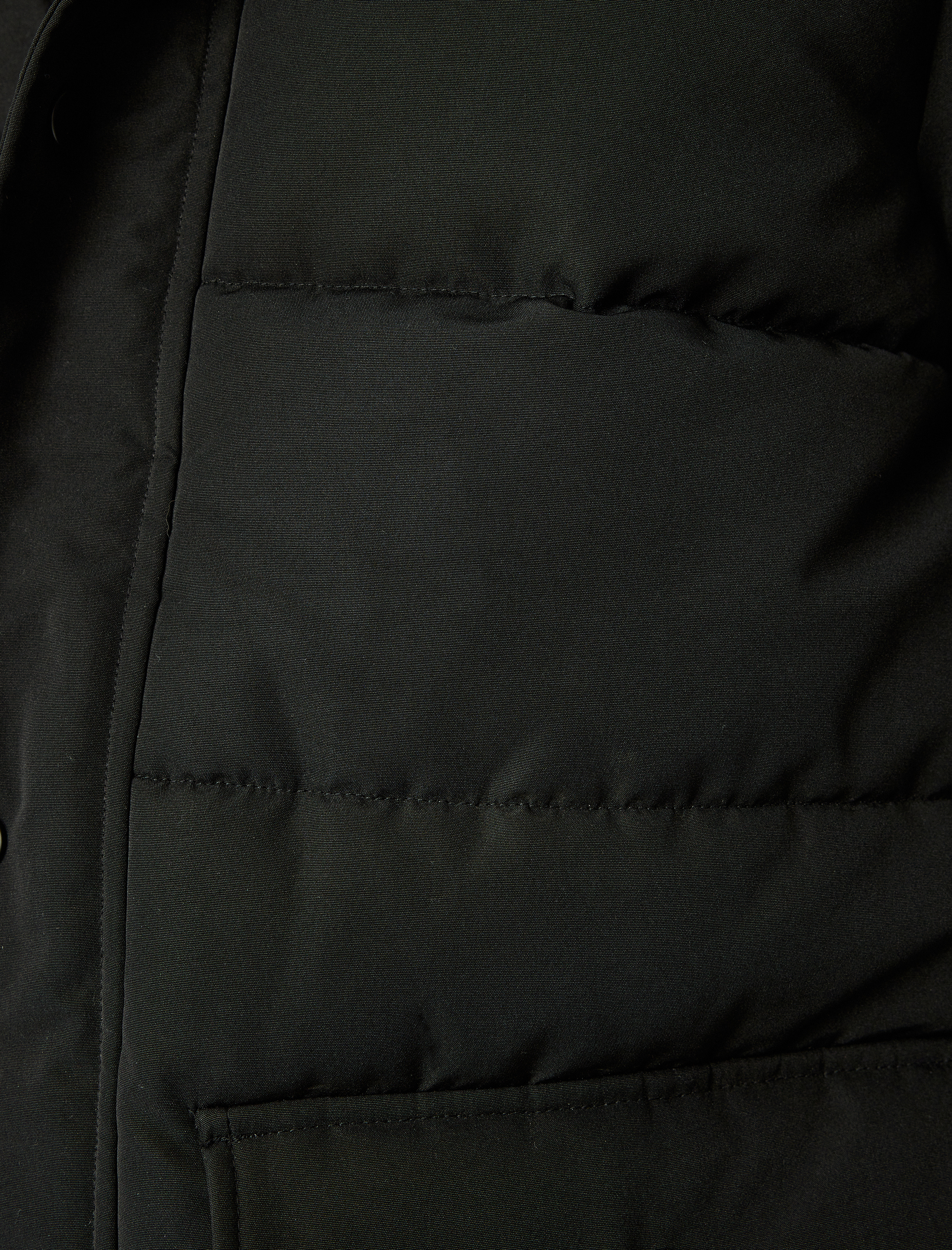   Şişme Mont Kapşonlu Fermuarlı Cep Detaylı Slim Fit