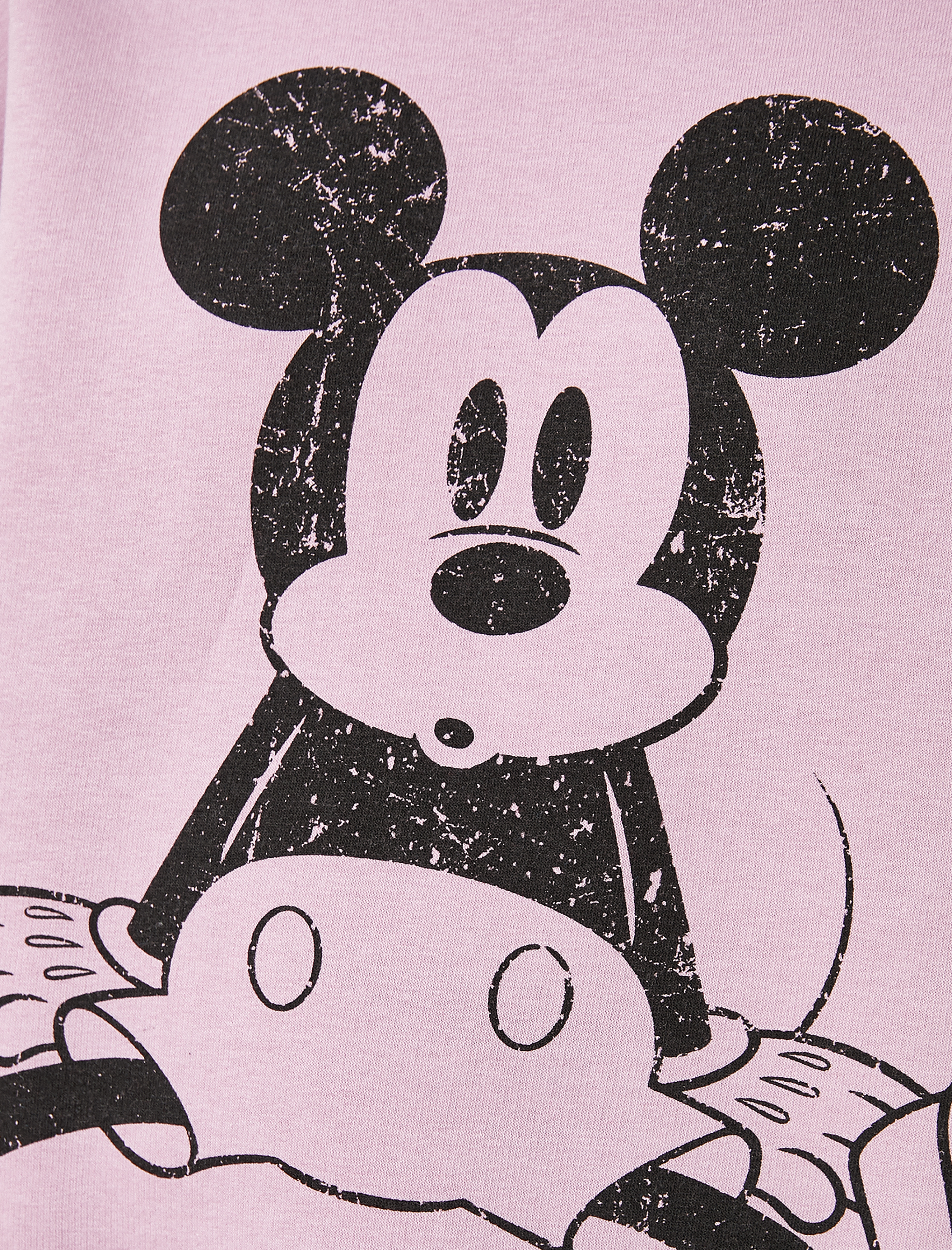   Disney Lisanslı Uzun Kollu Baskılı Sweatshirt