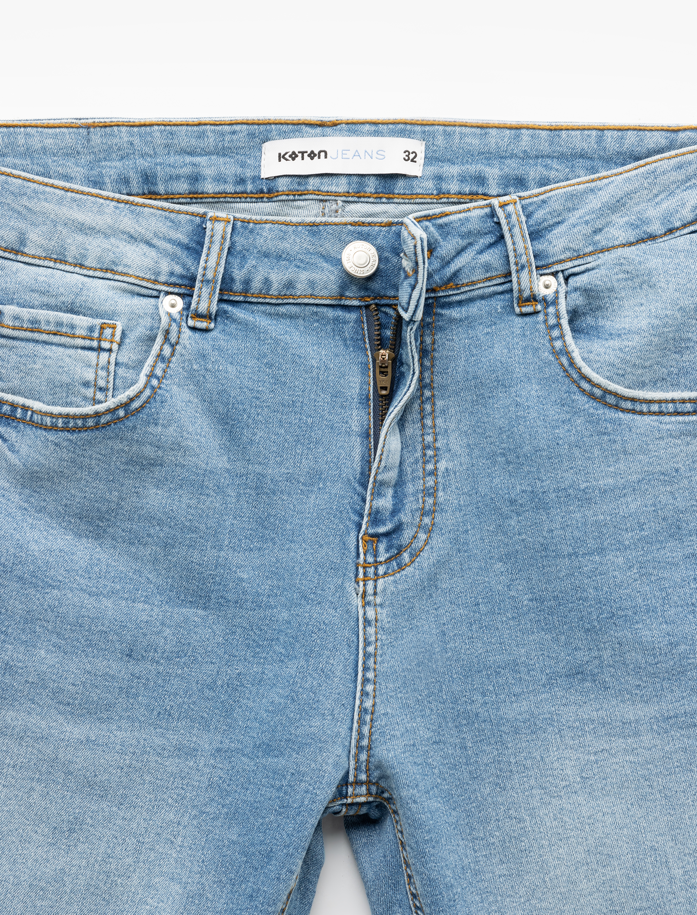   Oversize Kot Şort Bermuda Cep Detaylı Pamuklu