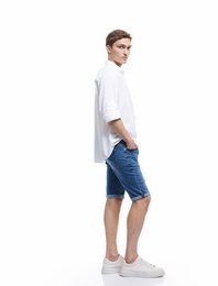 Oversize Kot Şort Bermuda Cep Detaylı Pamuklu