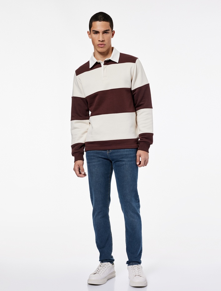  Normal Bel Pamuklu Cepli Skinny Fit Jean Pantolon - Michael Jean